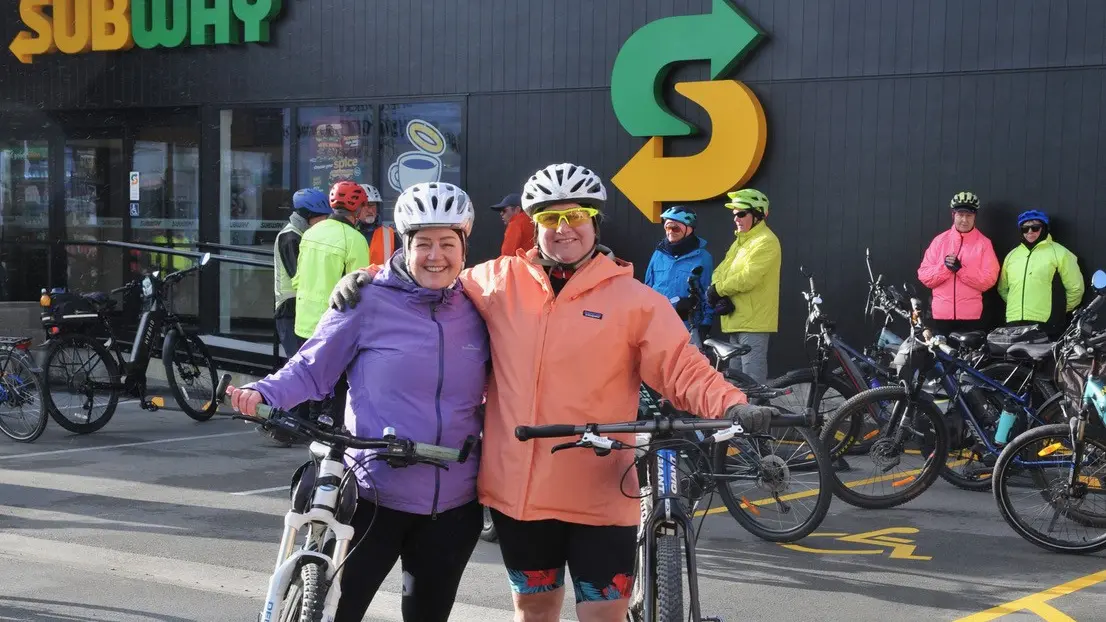 Enthusiastic launch for Kaiapoi’s new W75 Cycle/Art Trail