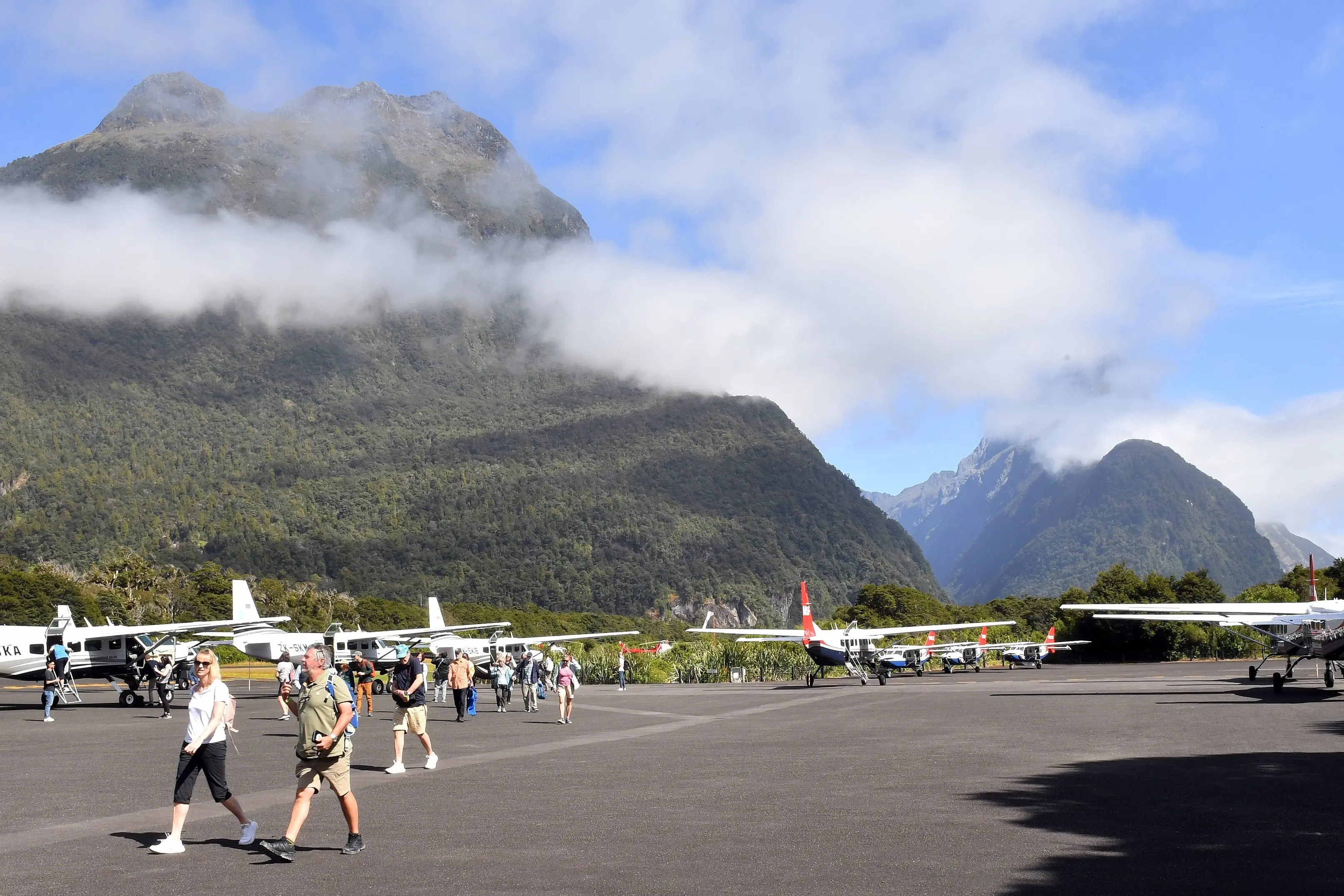 Milford Sound Airport. Photo: Stephen Jaquiery