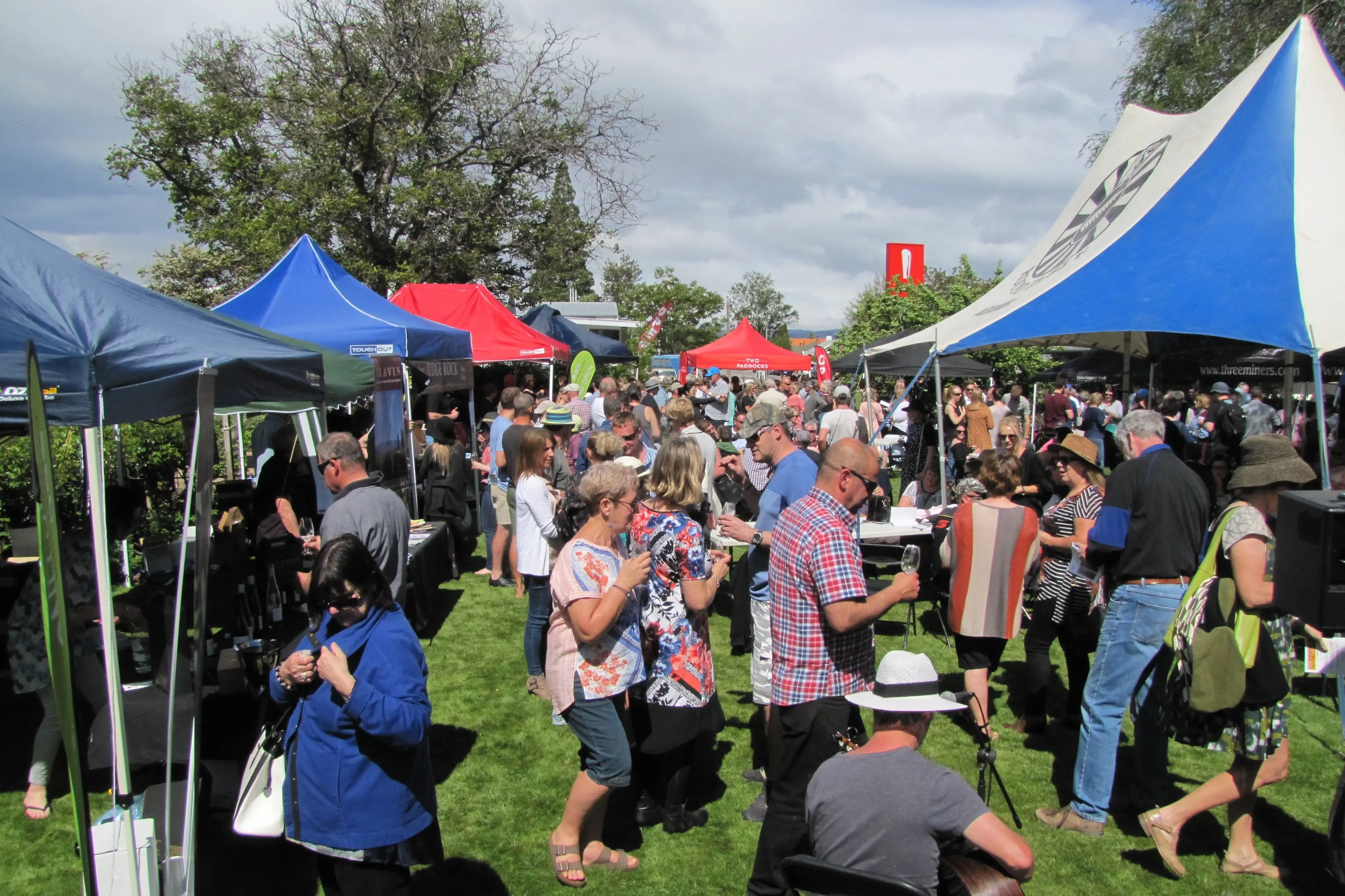 Alexandra Basin Winegrowers New Release Tasting is a fun day out. Photo: ODT Files
