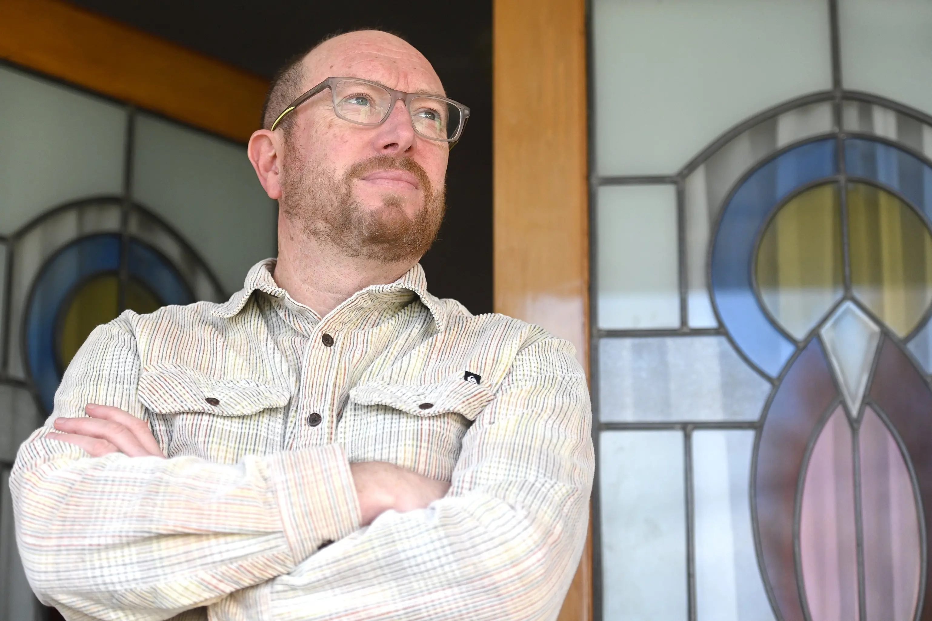 Author Craig Cliff\\'s Dunedin home is the setting for his short story \"Kia Kaha Otepoti\". Photo: Linda Robertson