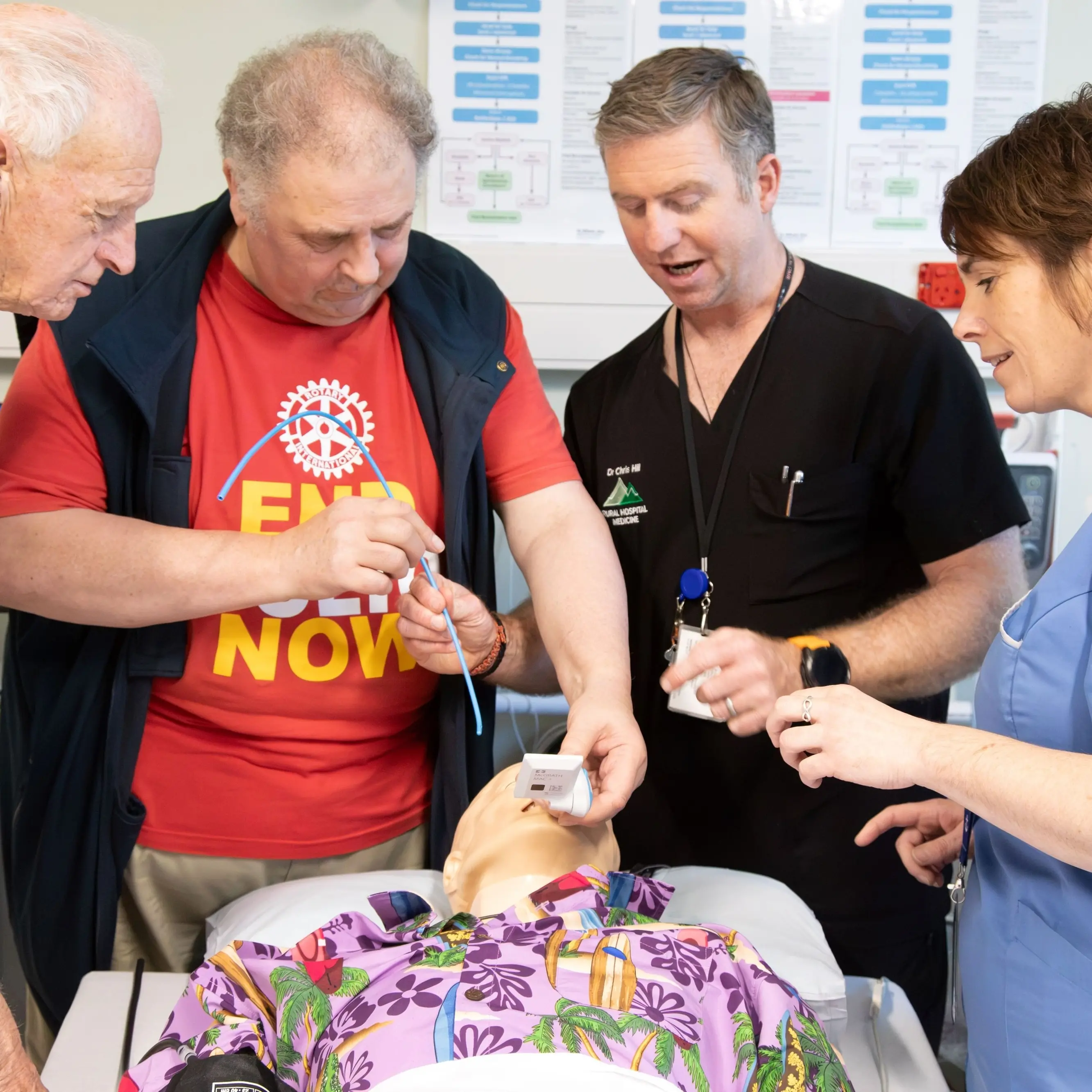 Rural health benefits from annual car rally proceeds