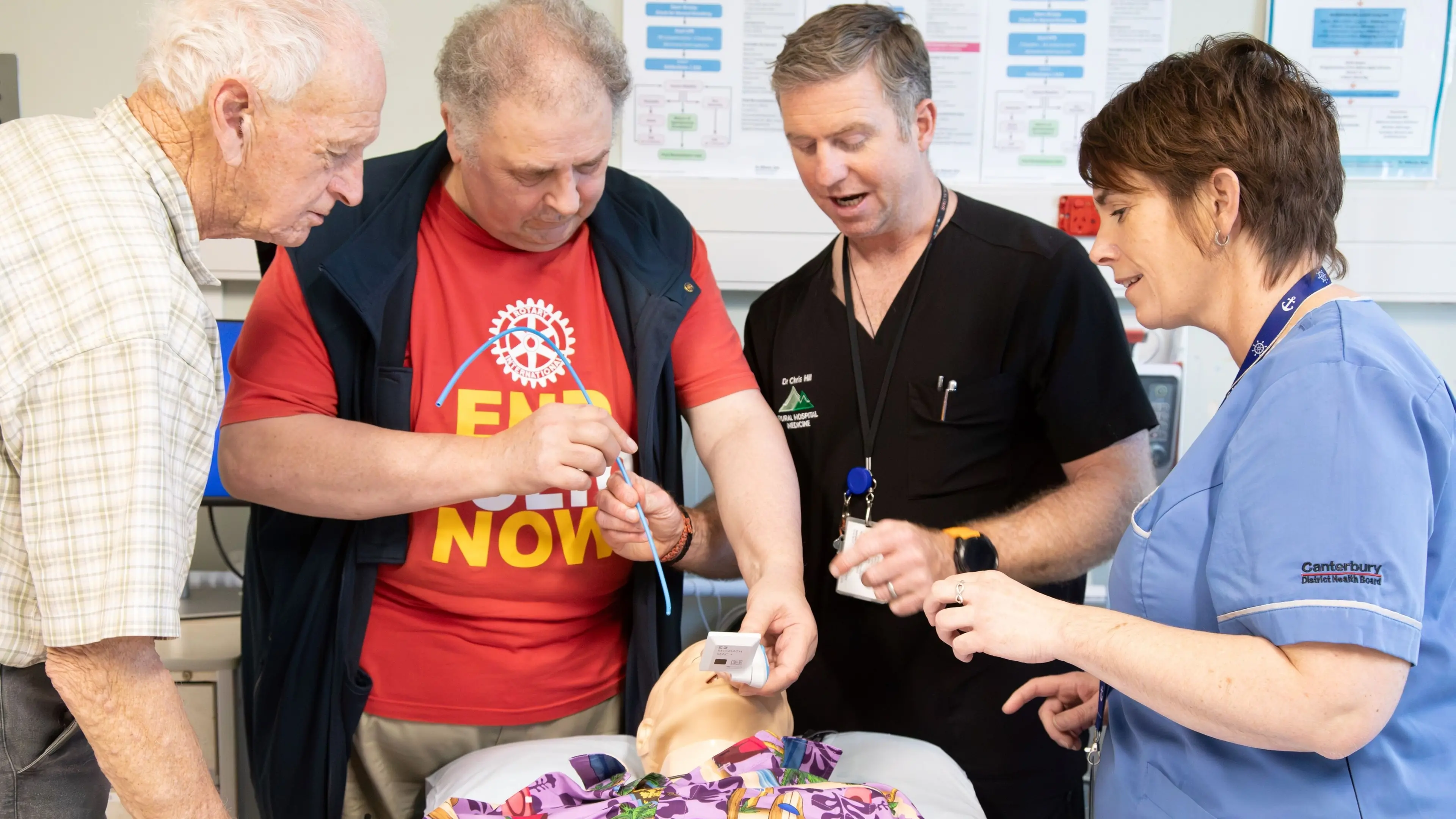 Rural health benefits from annual car rally proceeds
