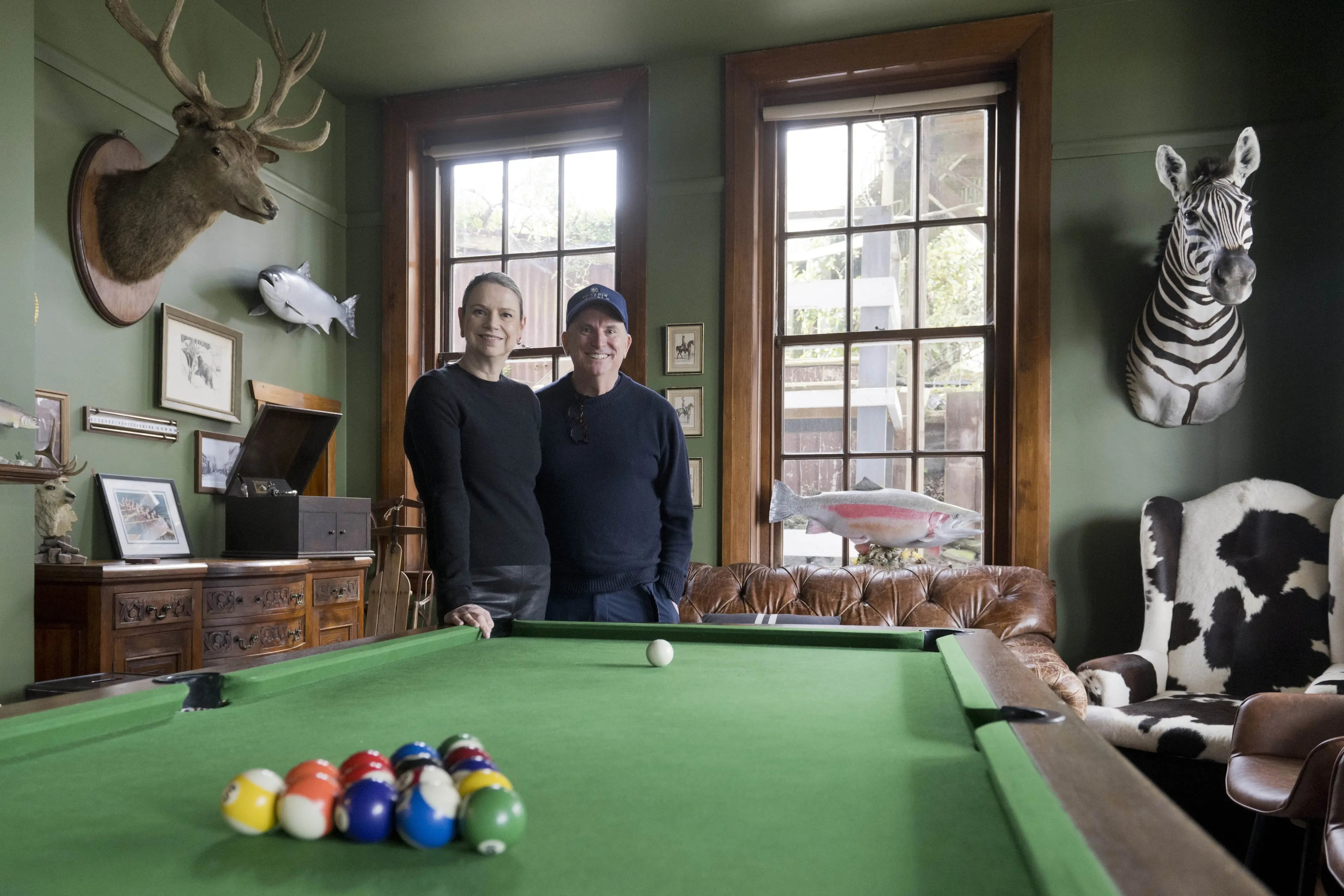 Dunedin House owners Annabel Tweedale and Matt Edwards. Photo: Gerard O\\'Brien