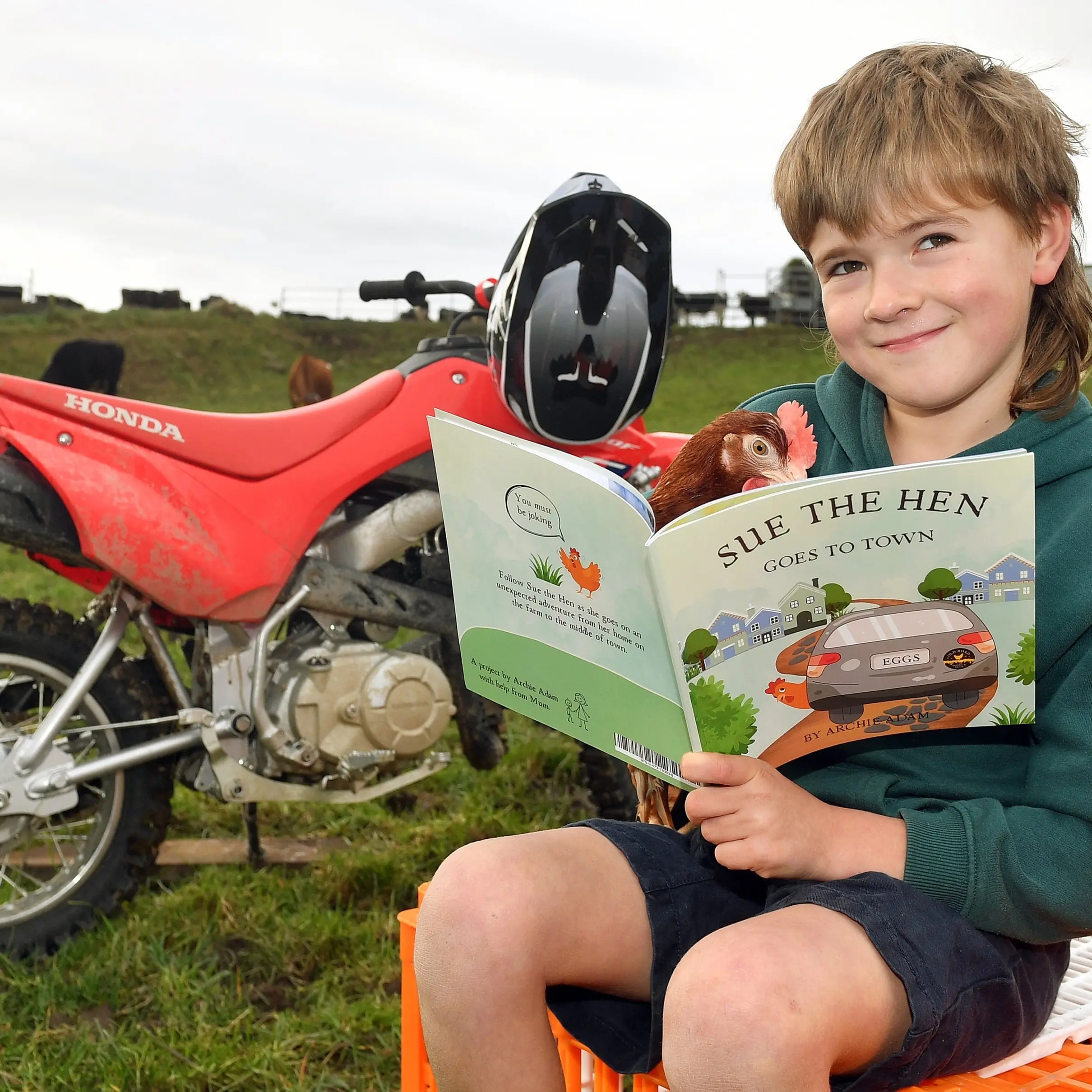 Quest for dirt bike has storybook ending