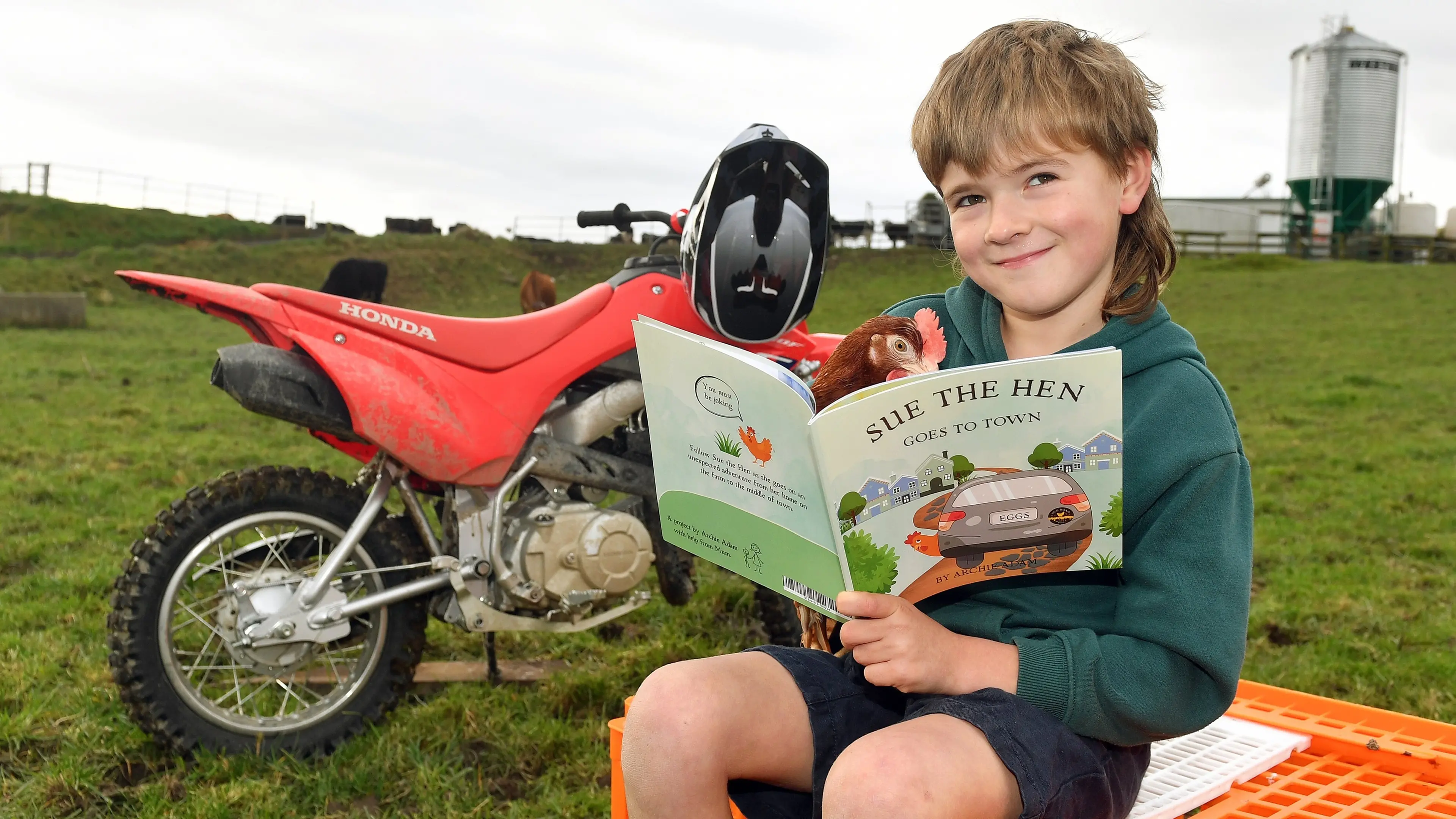 Quest for dirt bike has storybook ending