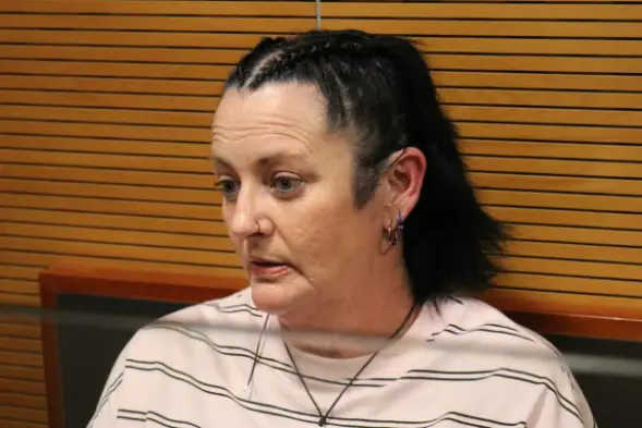 <p>Former youth marching coach Jodie Wastney during sentencing in the Nelson District Court. Photo:&nbsp;Tracy Neal</p>\\n