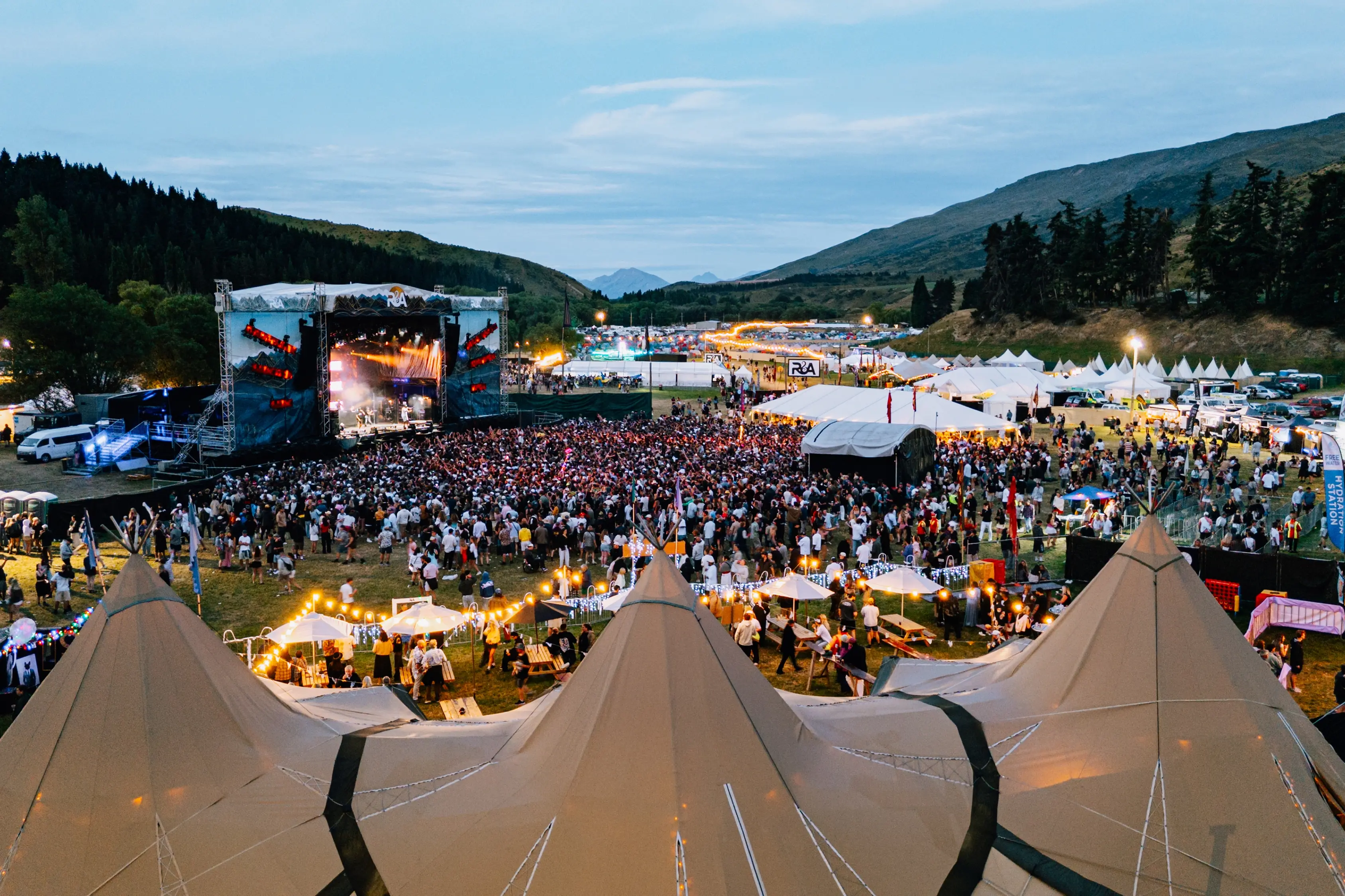 Crowds at last years Rhythm & Alps festival. Photo: Supplied