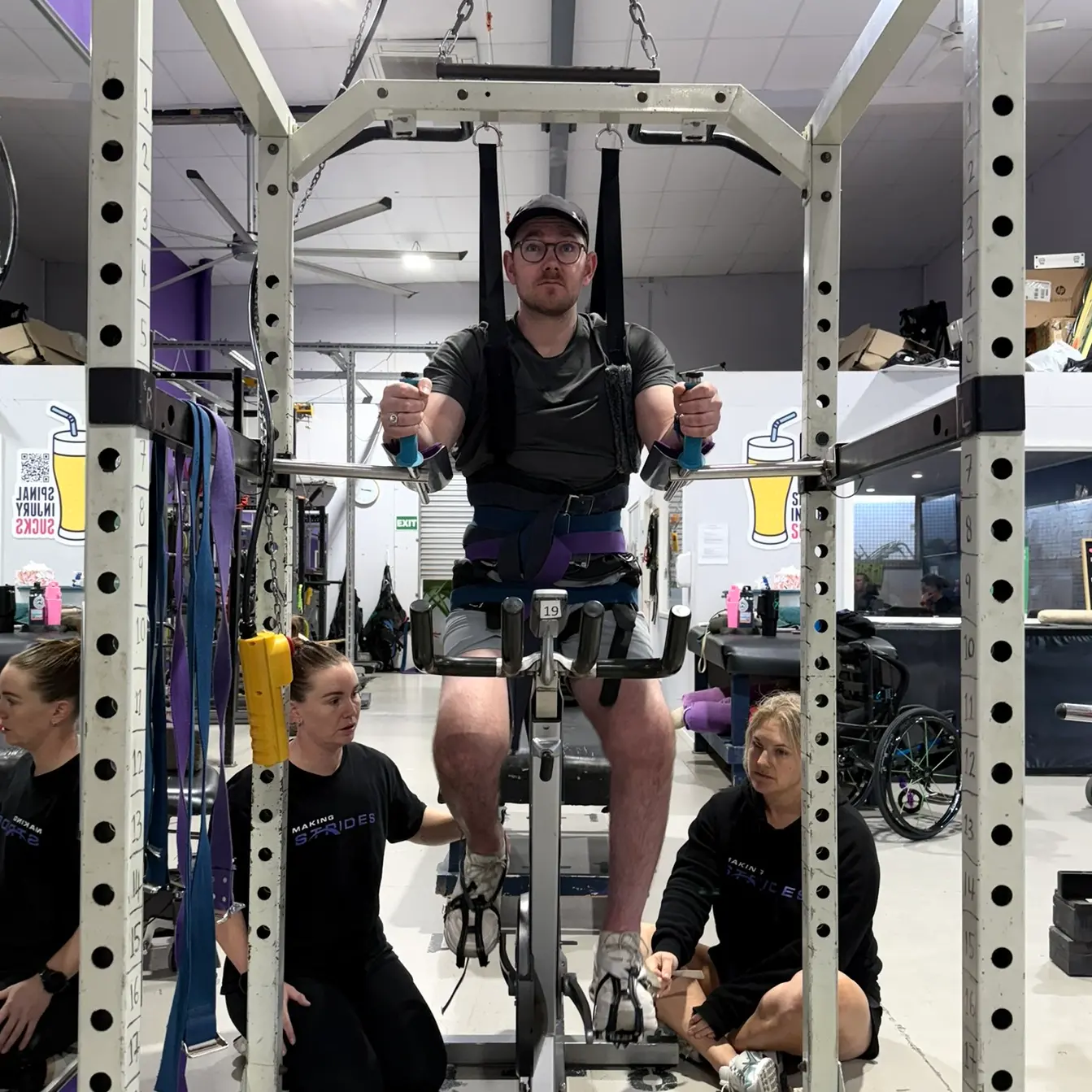 Fundraising cruise for spinal rehab