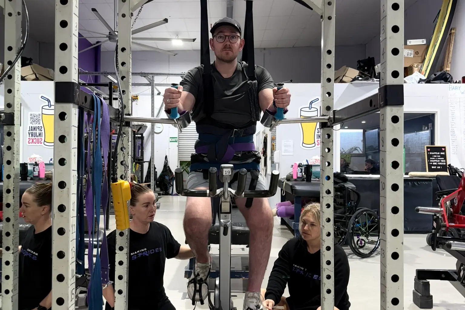 H\\u0101wea man Cam Mitchell at the Making Strides rehabilitation centre on Australia\\'s Gold Coast. Photo: Supplied