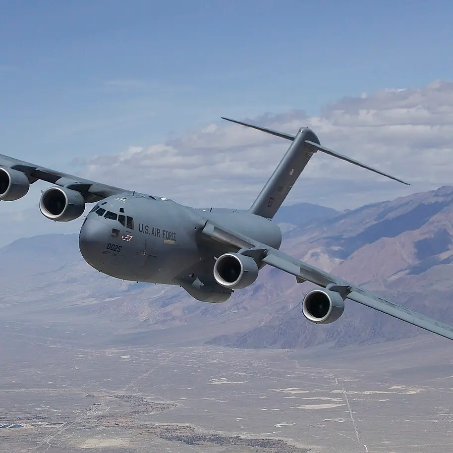 US Air Force C-17 turns back to Christchurch due to ‘potential hazard’