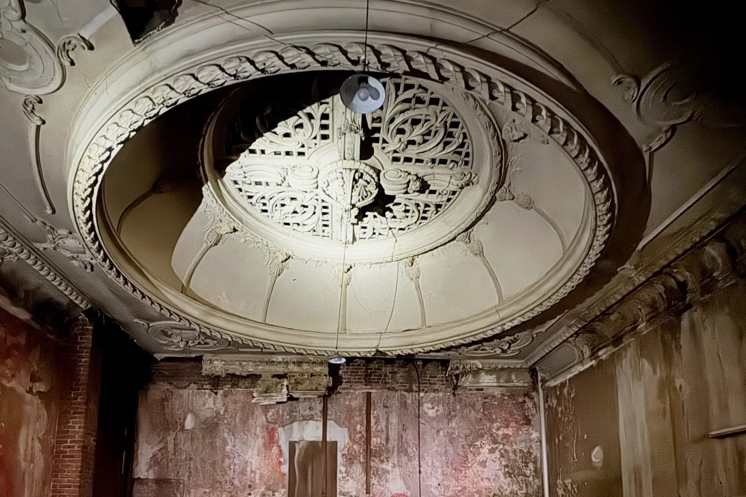 The dome in the former Everybody\\'s Theatre, built in 1915 in Princes street. Photo: Studio 4 Architects