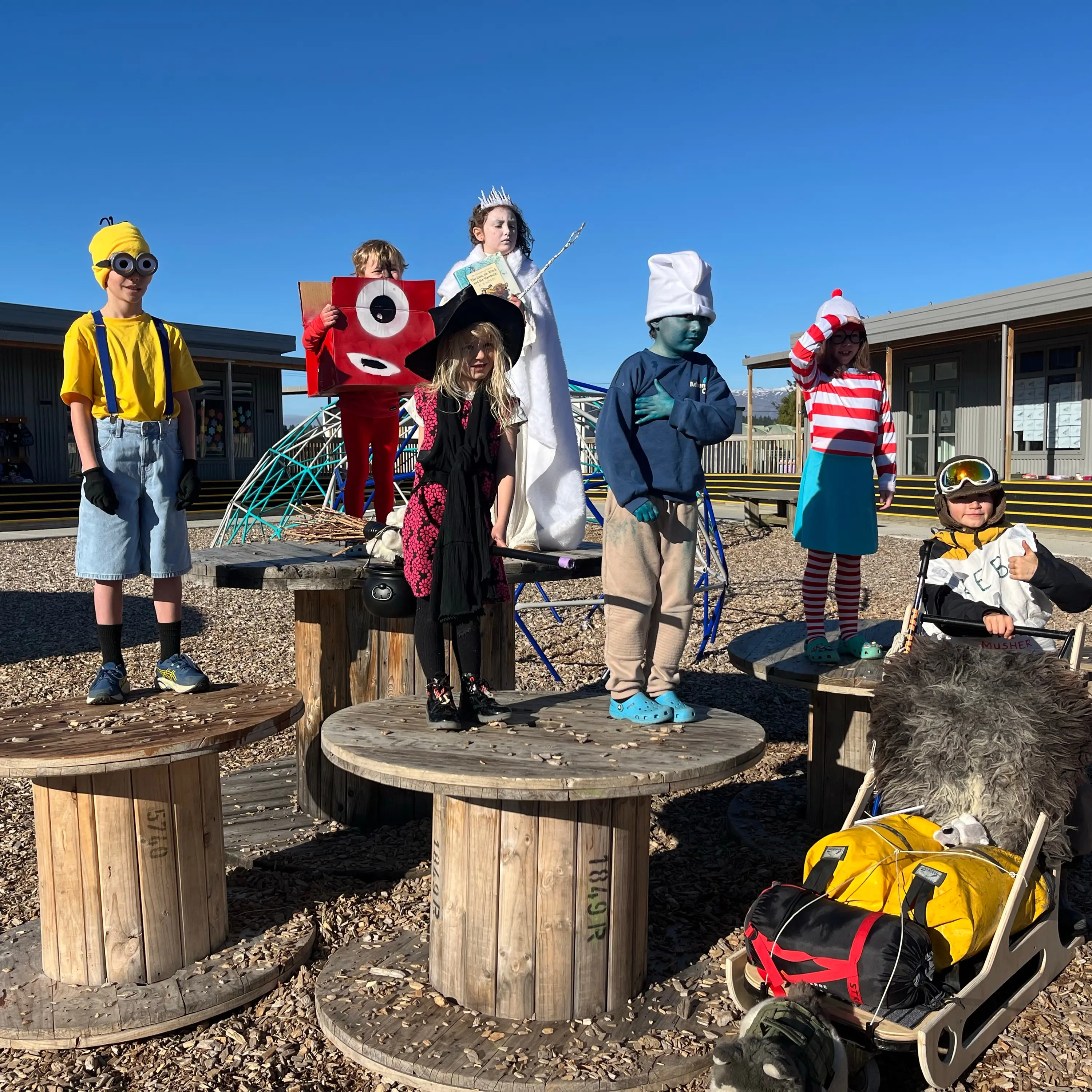 Getting into character for Book Week