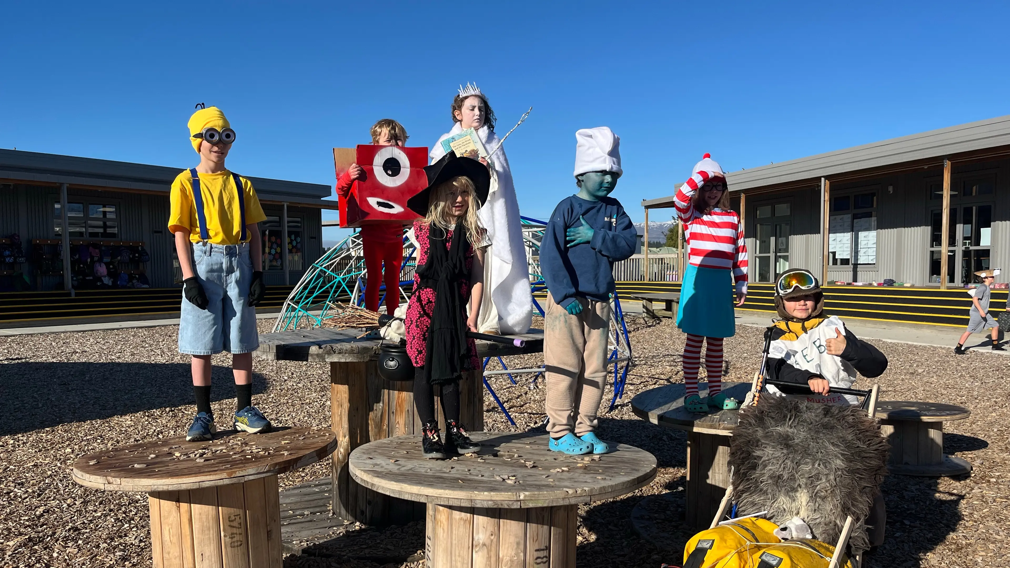 Getting into character for Book Week
