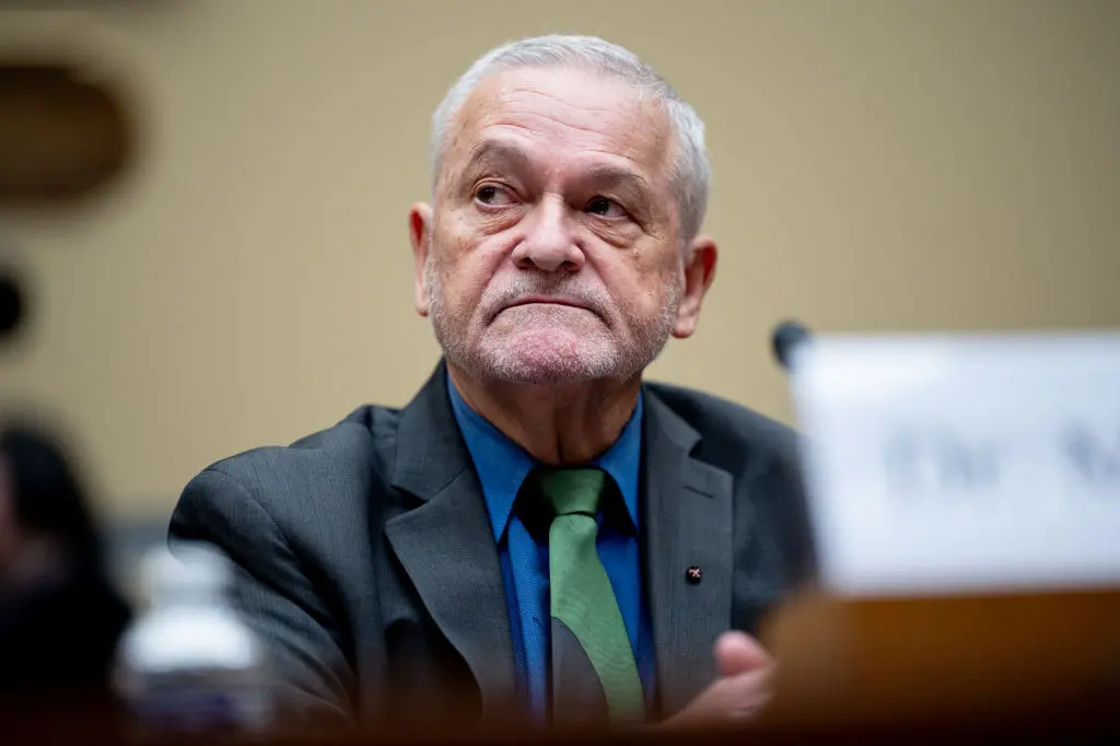 Dr David Morens appears during a House Select Subcommittee on the Coronavirus pandemic hearing in Washington, DC in May 2024. Photo: Getty Images