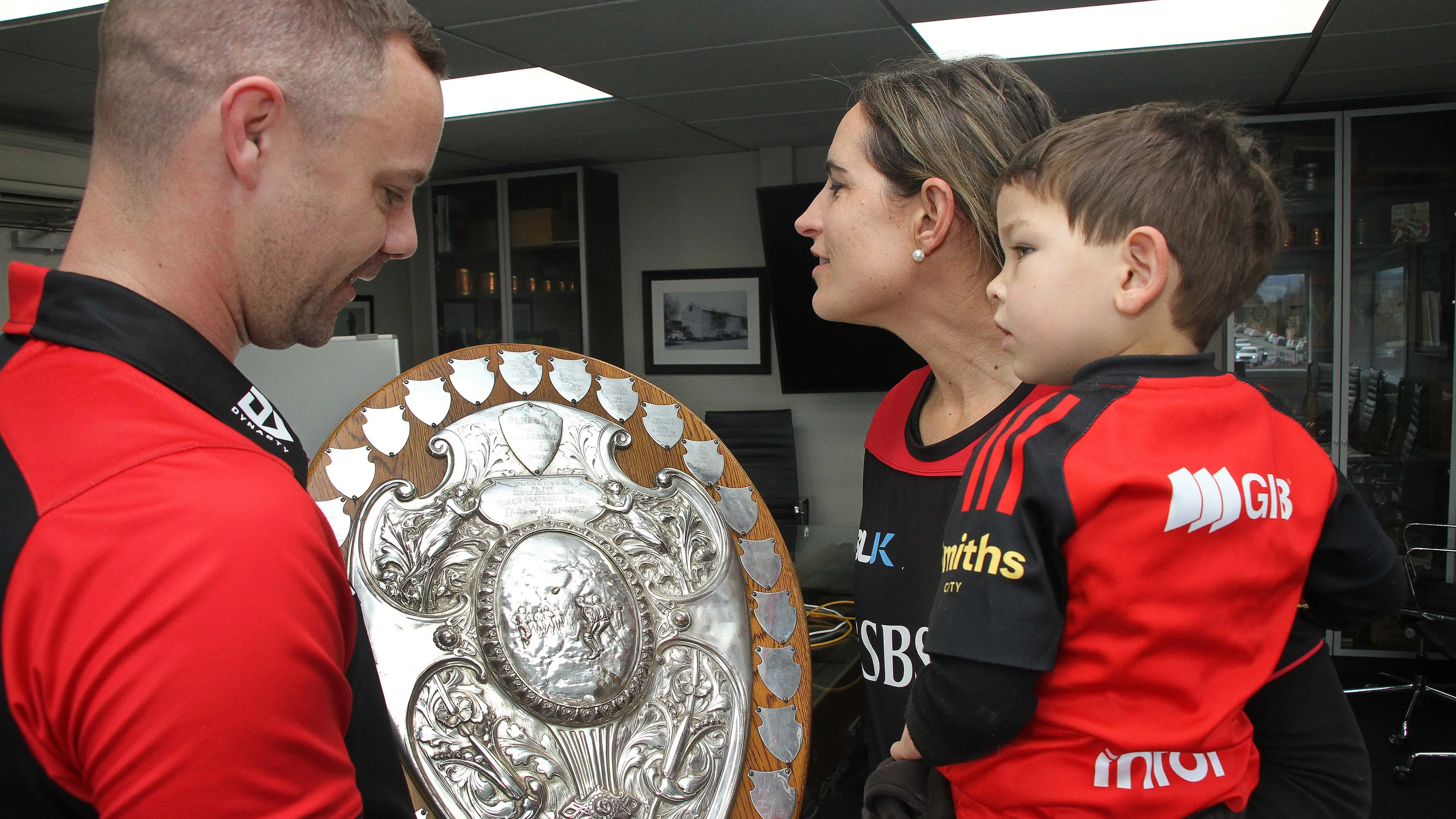 The Ranfurly Shield visits Rangiora
