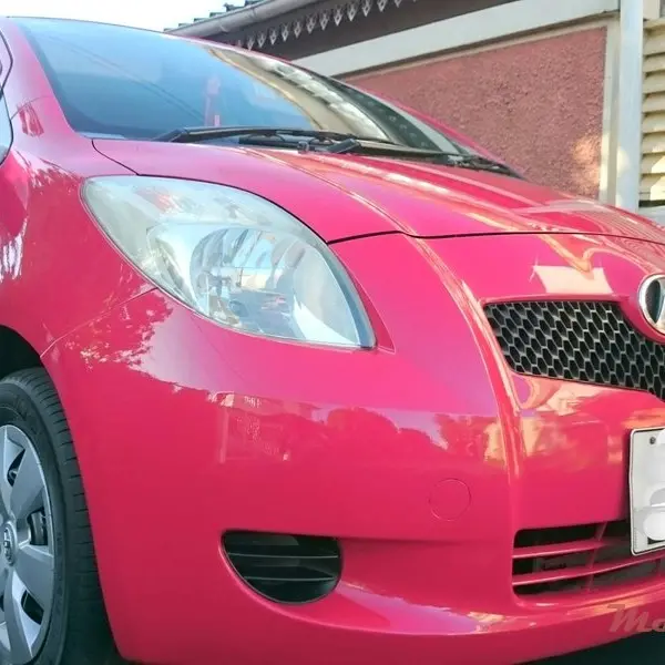 Youths take stolen pink Toyota for a joy ride
