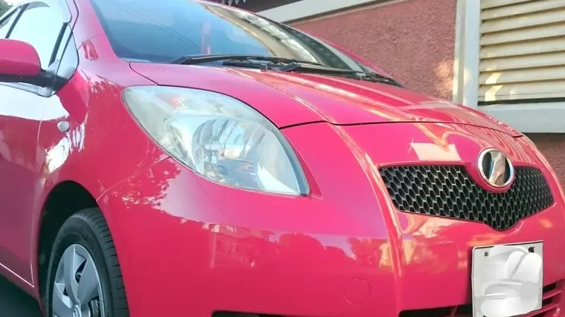 Youths take stolen pink Toyota for a joy ride