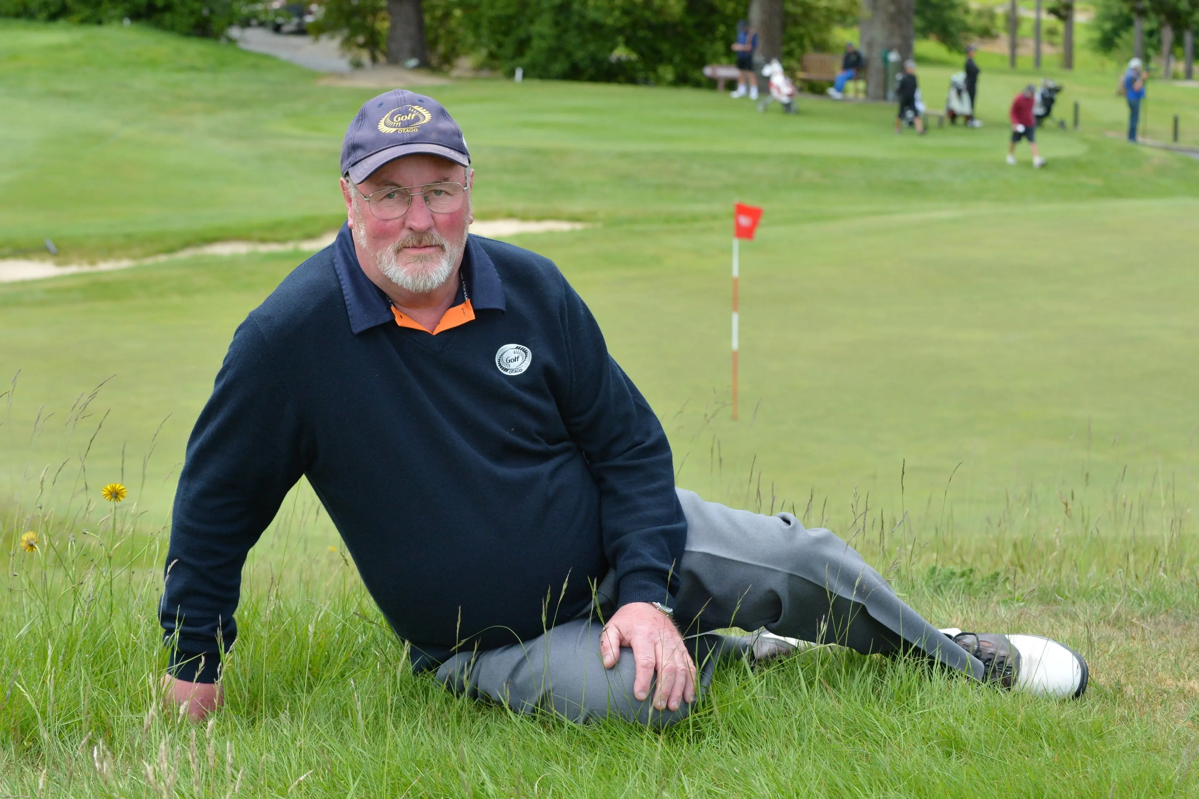 Bill Trewern pictured at Balmacewen Golf Course in 2012. Photo: Gerard O\\'Brien