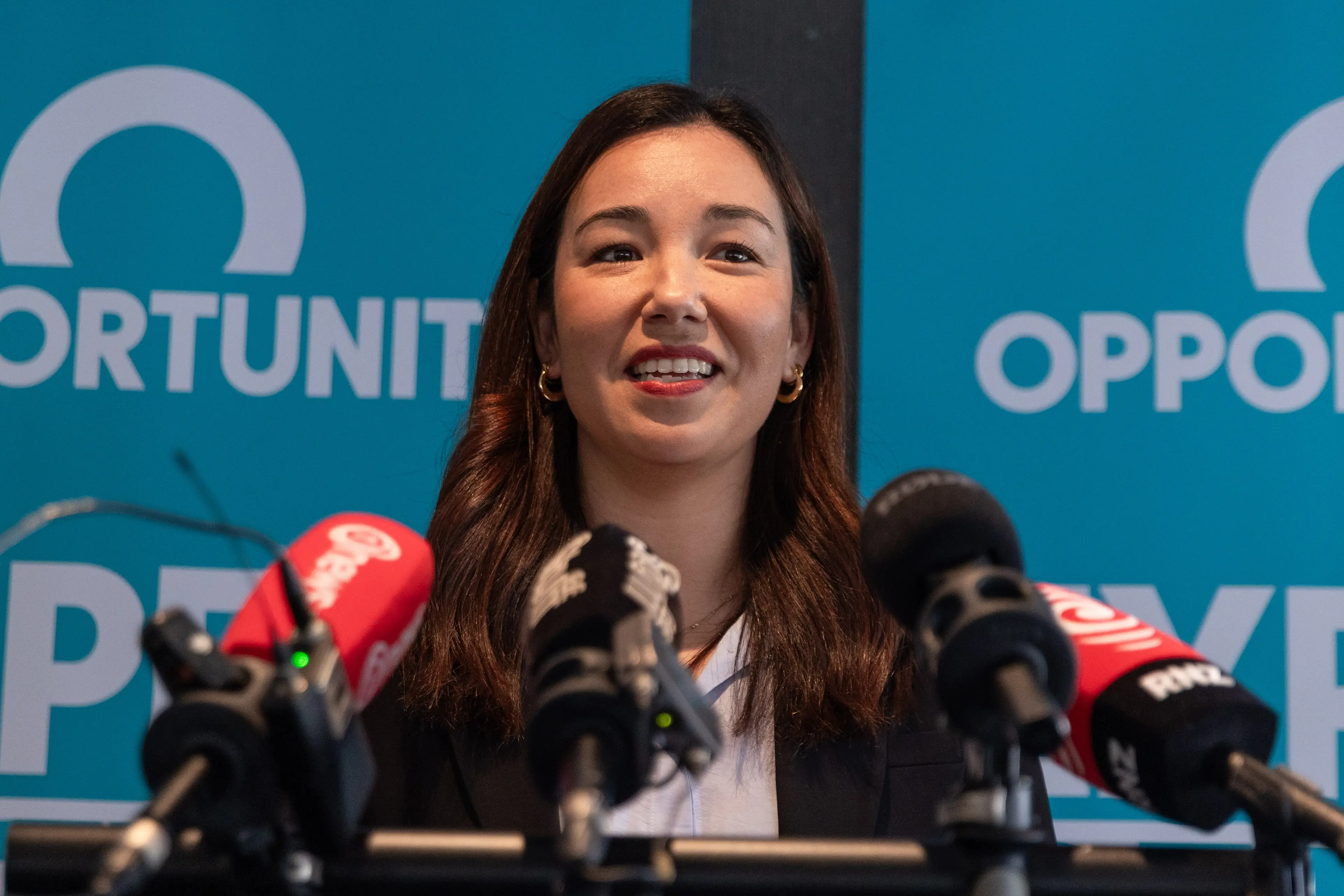 Opportunity Party leader Qiulae Wong. Photo: RNZ