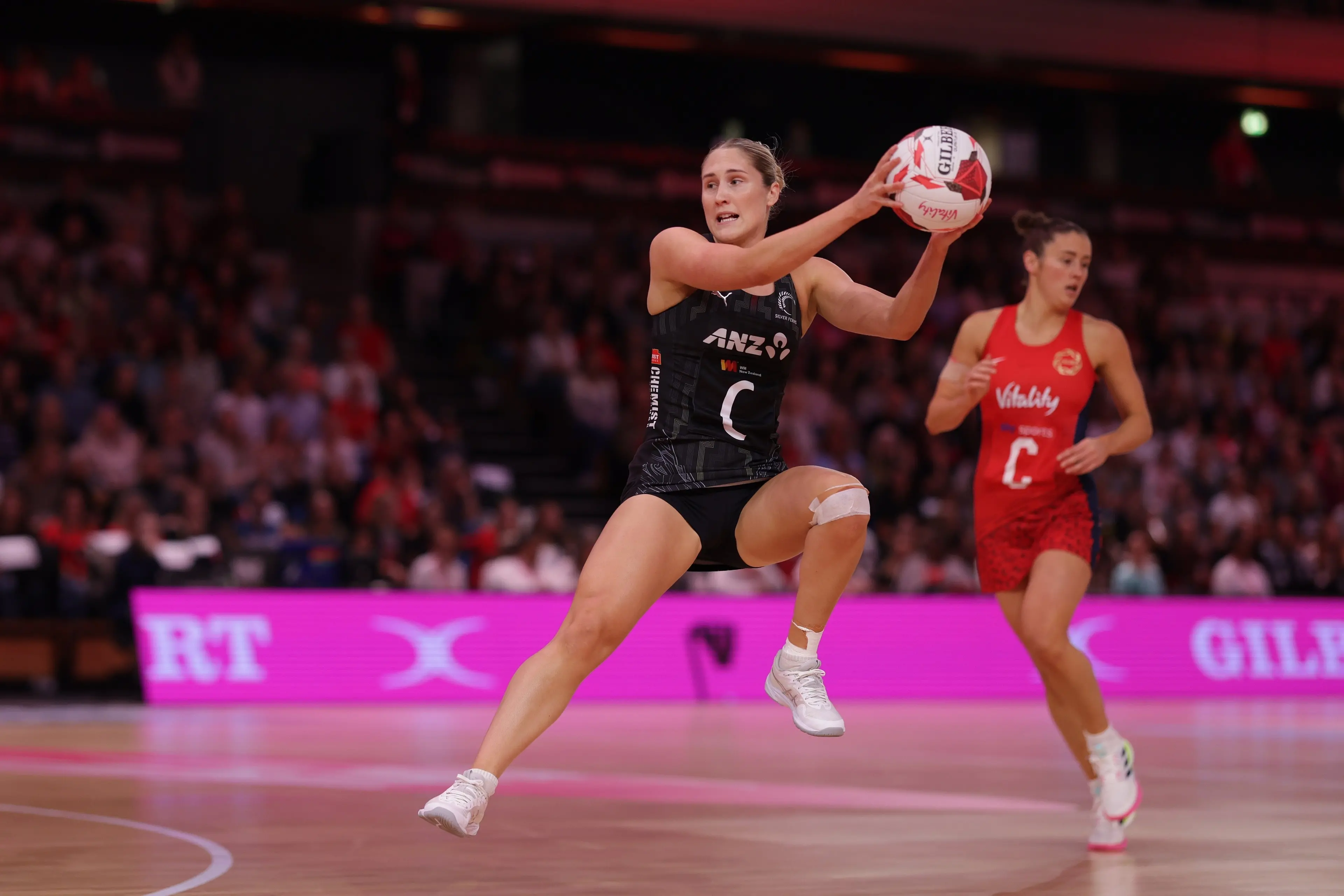 Silver Fern Maddy Gordon has signed for the West Coast Fever. Photo: Michael Bradley Photography