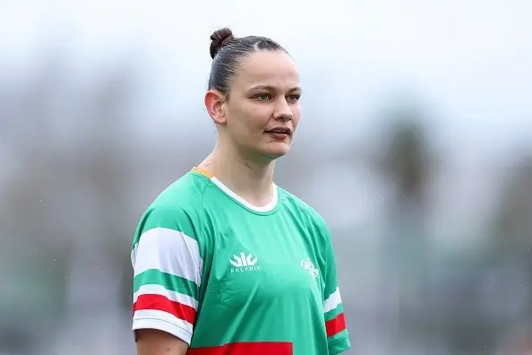 Elinor-Plum King will make her Black Ferns debut against the Wallaroos today. Photo: Getty Images