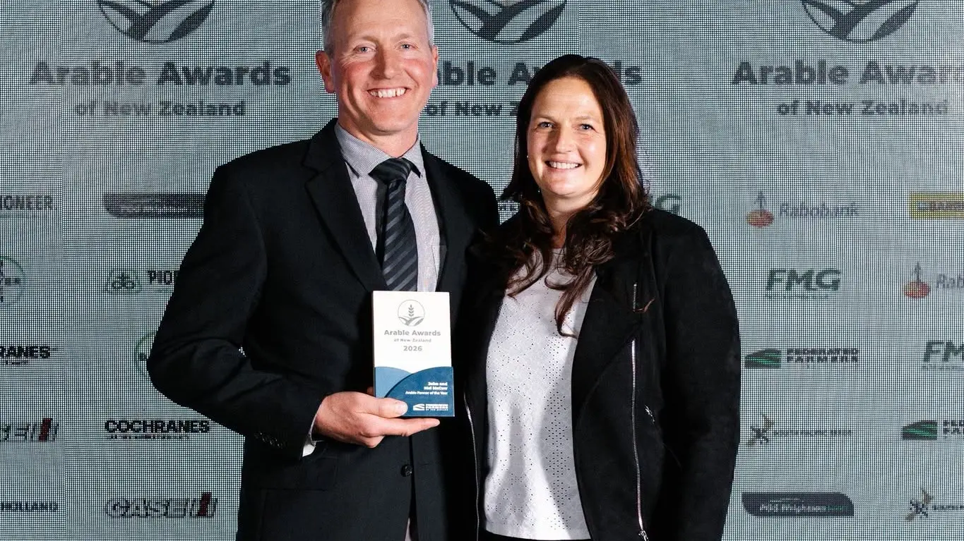 ‘Outstanding’ couple claim arable farming title