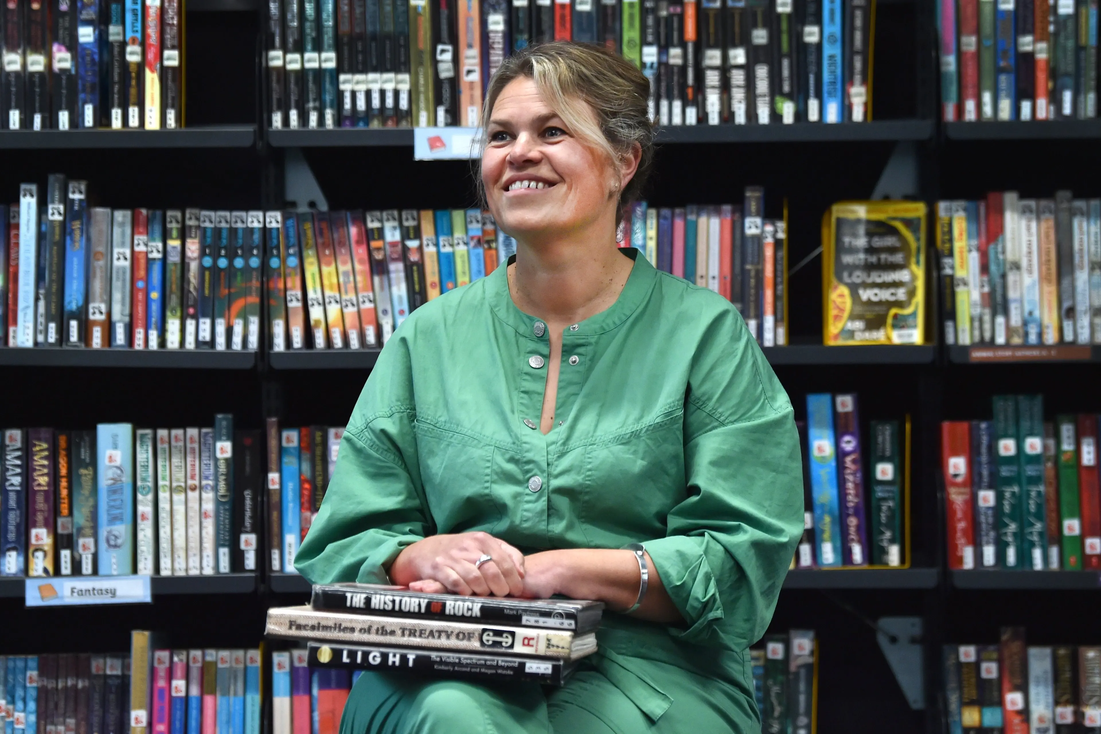 Dunedin North Intermediate principal Heidi Hayward fears her school may have to pull out of the Aurora Energy Otago Science & Technology Fair due to a busy new curriculum. Photo: Peter McIntosh