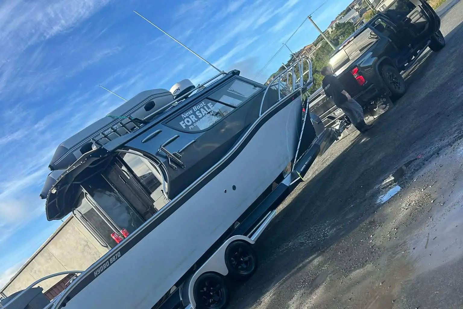 <p>The stolen boat. Photo: Supplied</p>\\n