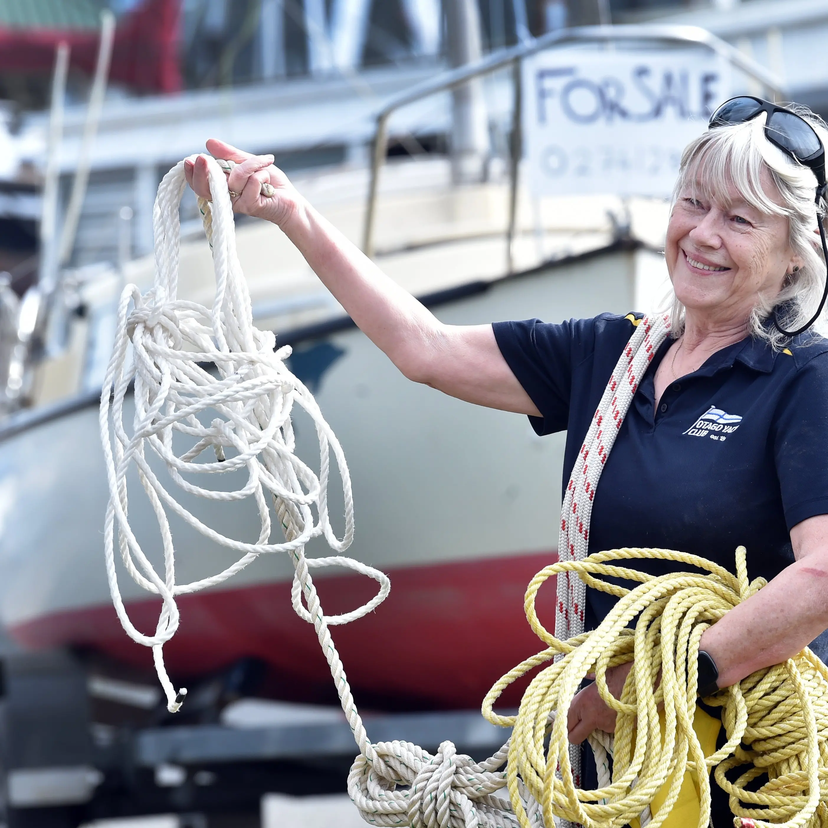Boat gear flying off the shelves