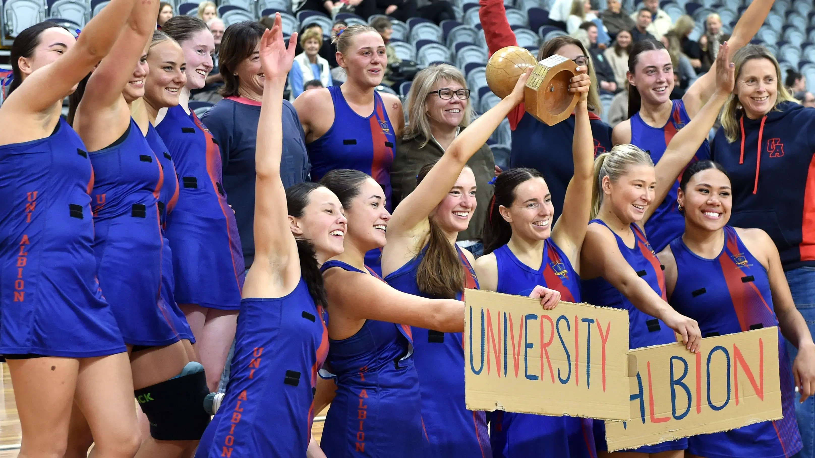 Uni Albion A win four titles in a row