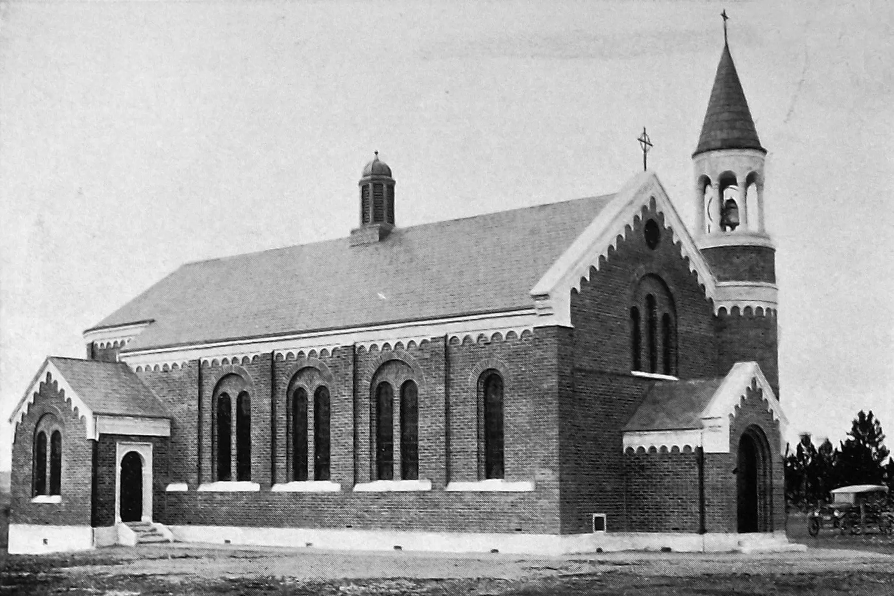 The new Sacred Heart Catholic Church at Ranfurly. Photo: <i>Otago Witness</i>, issue 3786, October 5, 1926, page 45