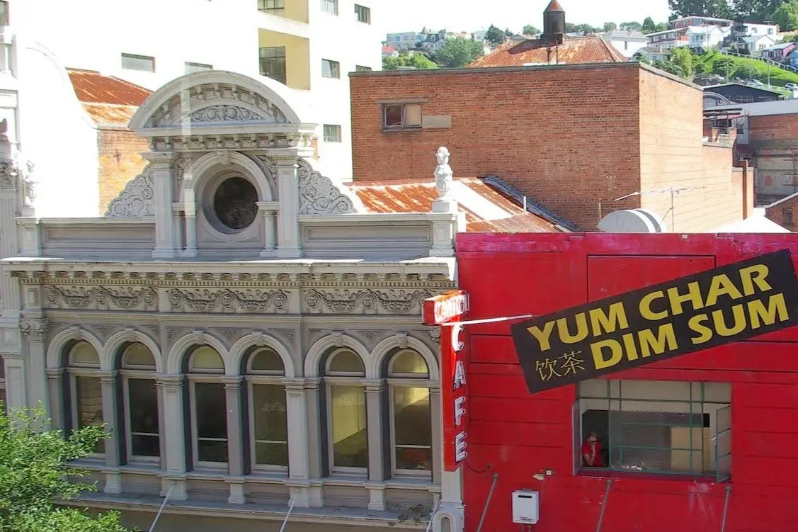 The Roxy Theatre building in recent times showing the extensive tower at the rear. Photo: Facebook
