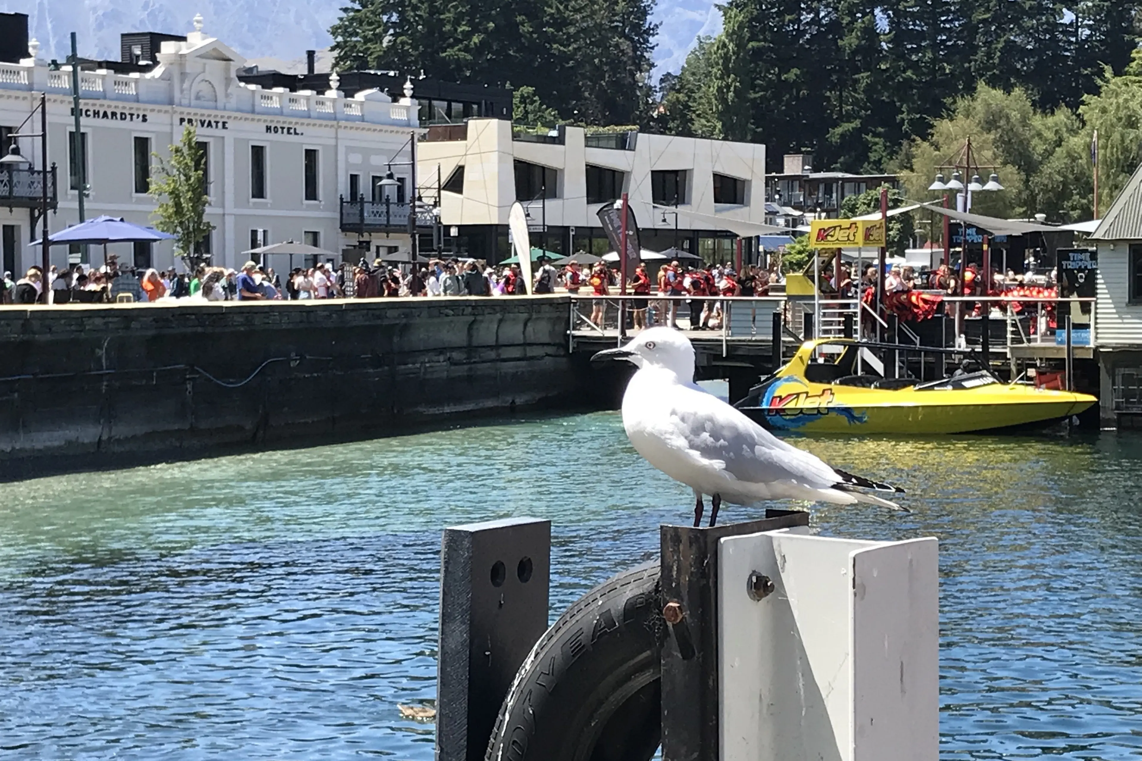 Tourists flocking to Queenstown to enjoy summer. PHOTO: ODT FILES