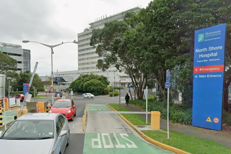 <p>Incontinent people have been left waiting in wet beds at North Shore Hospital until nurses can find a space to change them. File photo: Google Maps</p>\\n