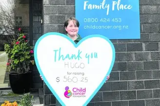 Hugo raised $560.25 through his fundraiser. Photo: Supplied