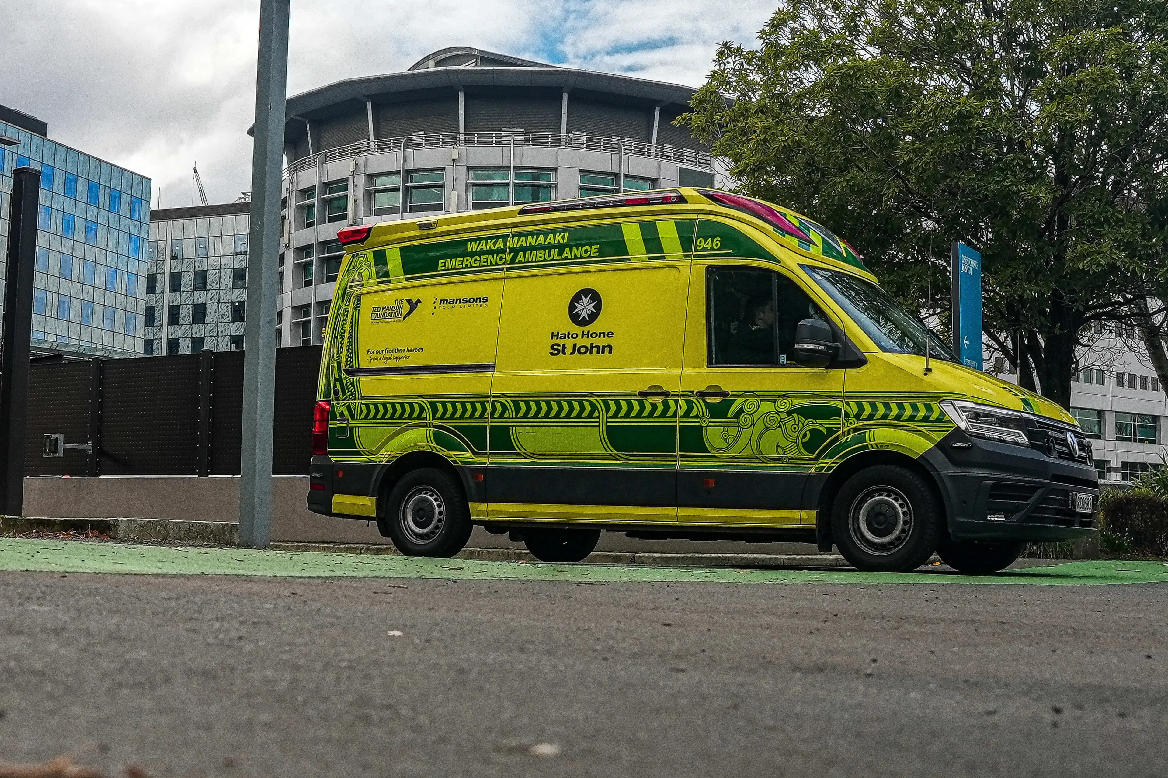 Hato Hone St John received 16,794 calls in one week. Photo: RNZ/LouisDunham