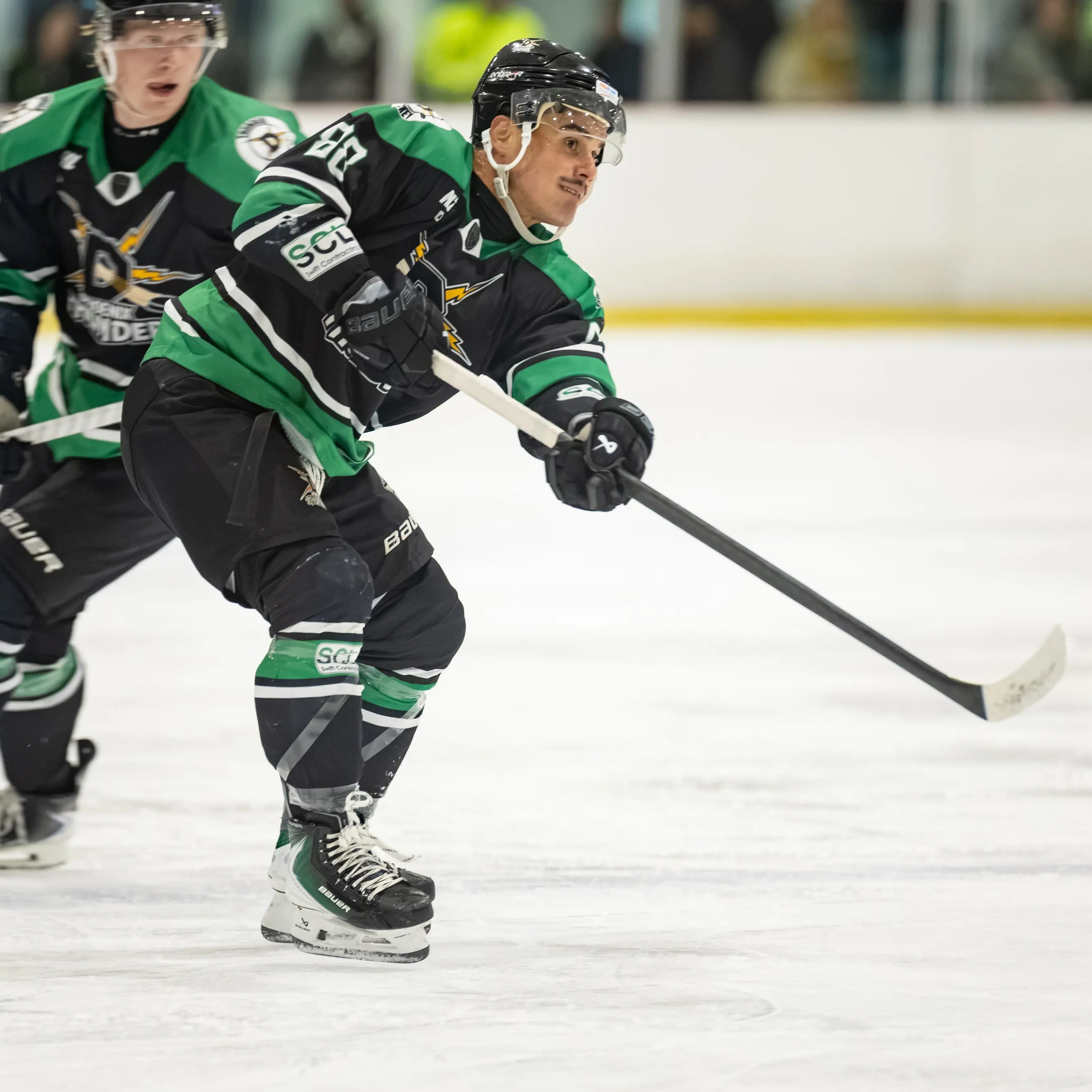 Dunedin ice hockey player recovering after heavy hit