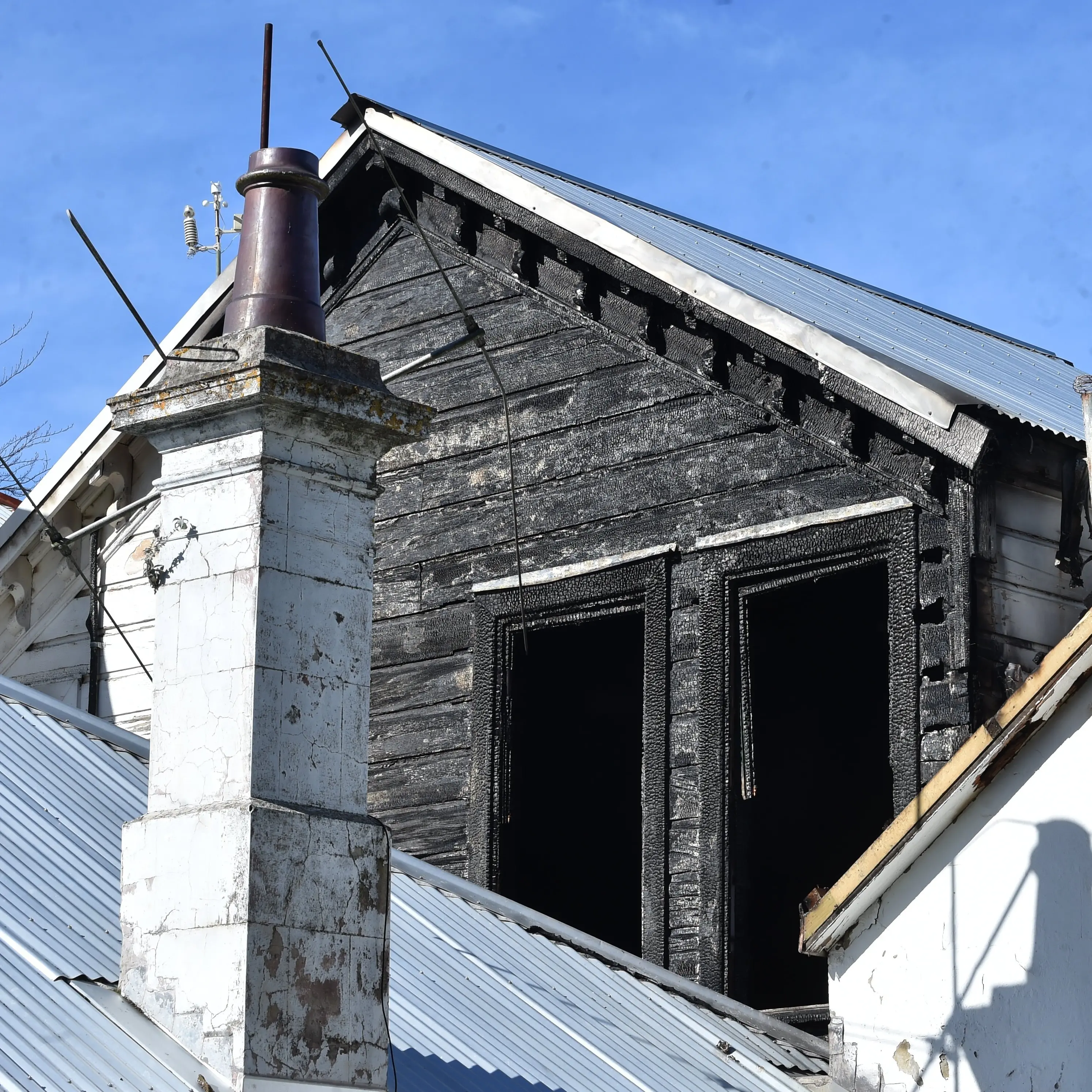 Residents unable to return home after being rescued from burning building