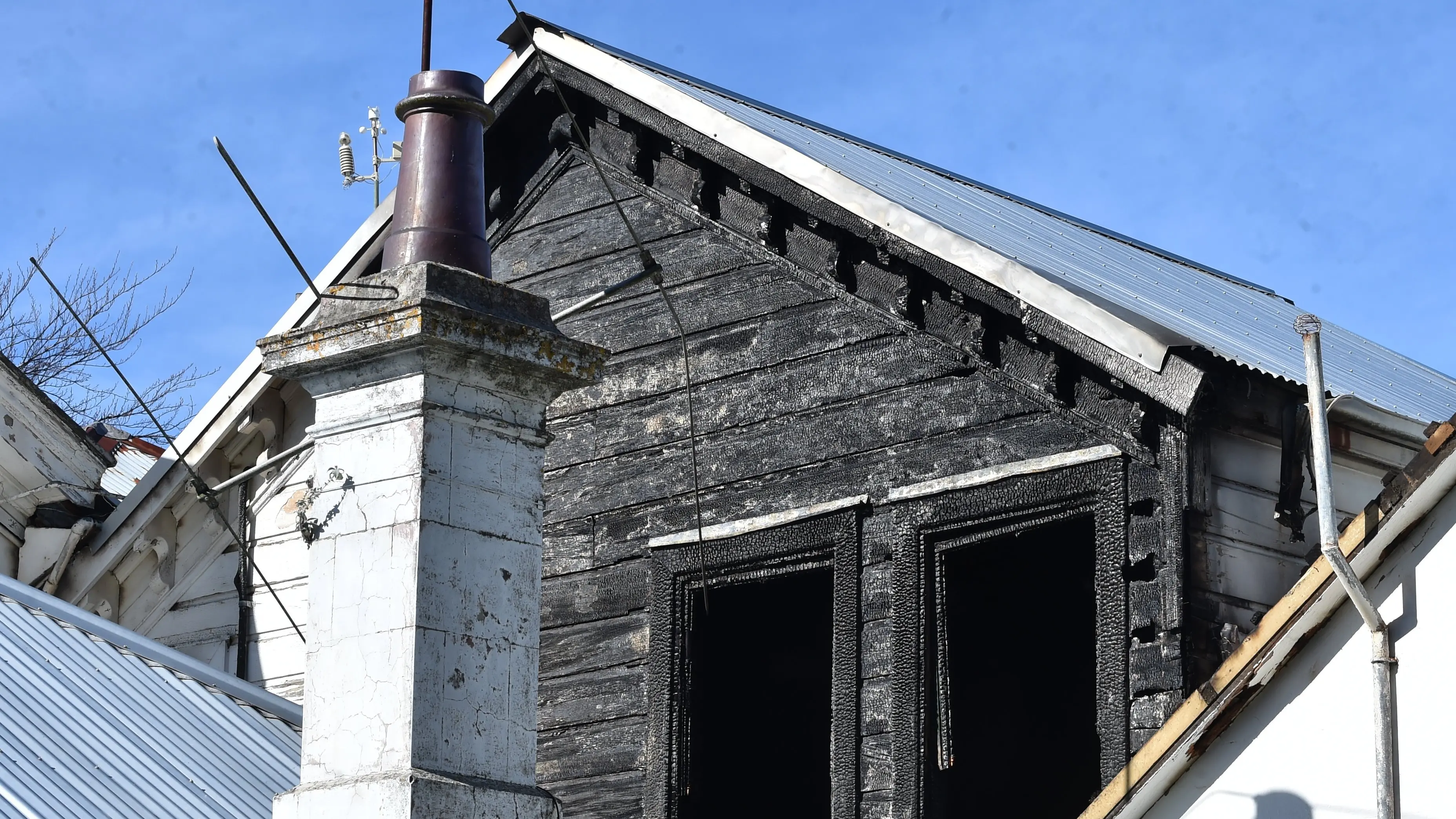 Residents unable to return home after being rescued from burning building
