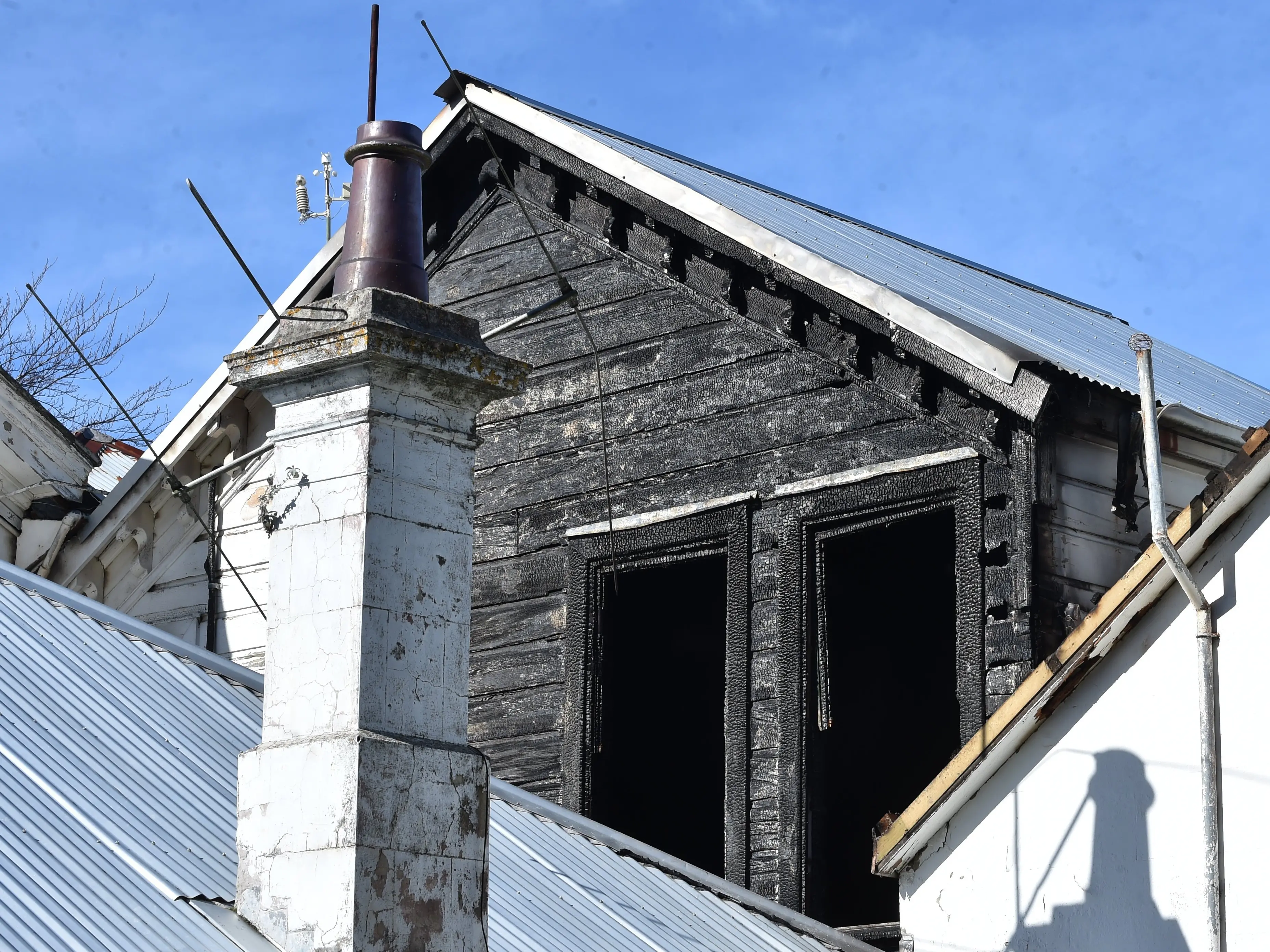 Residents unable to return home after being rescued from burning building