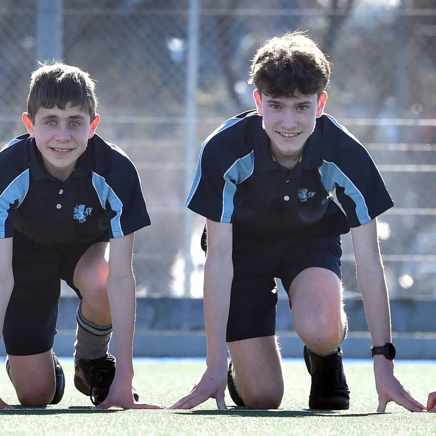 Clean podium sweep for King’s High School runners