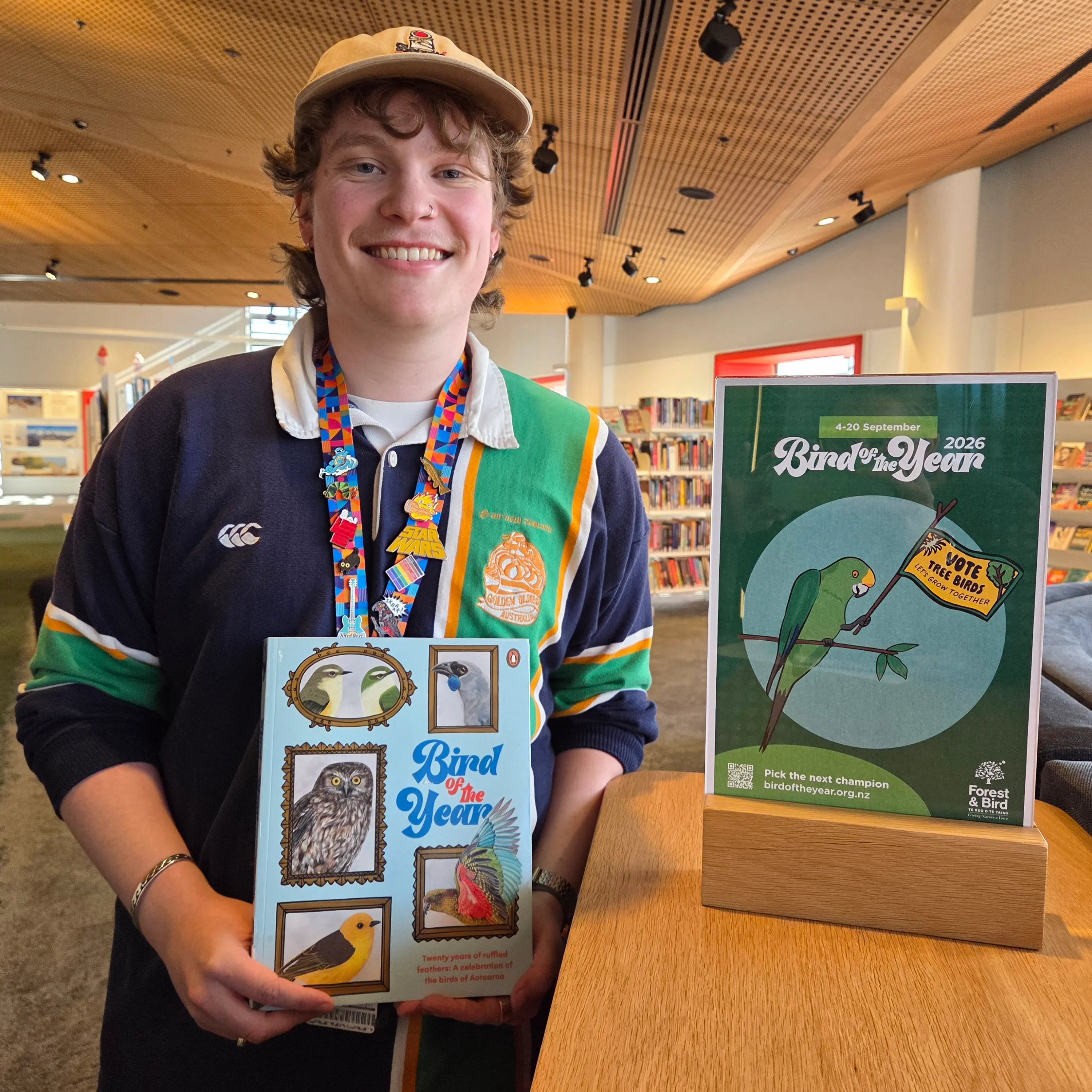 Libraries get behind their feathered favourite