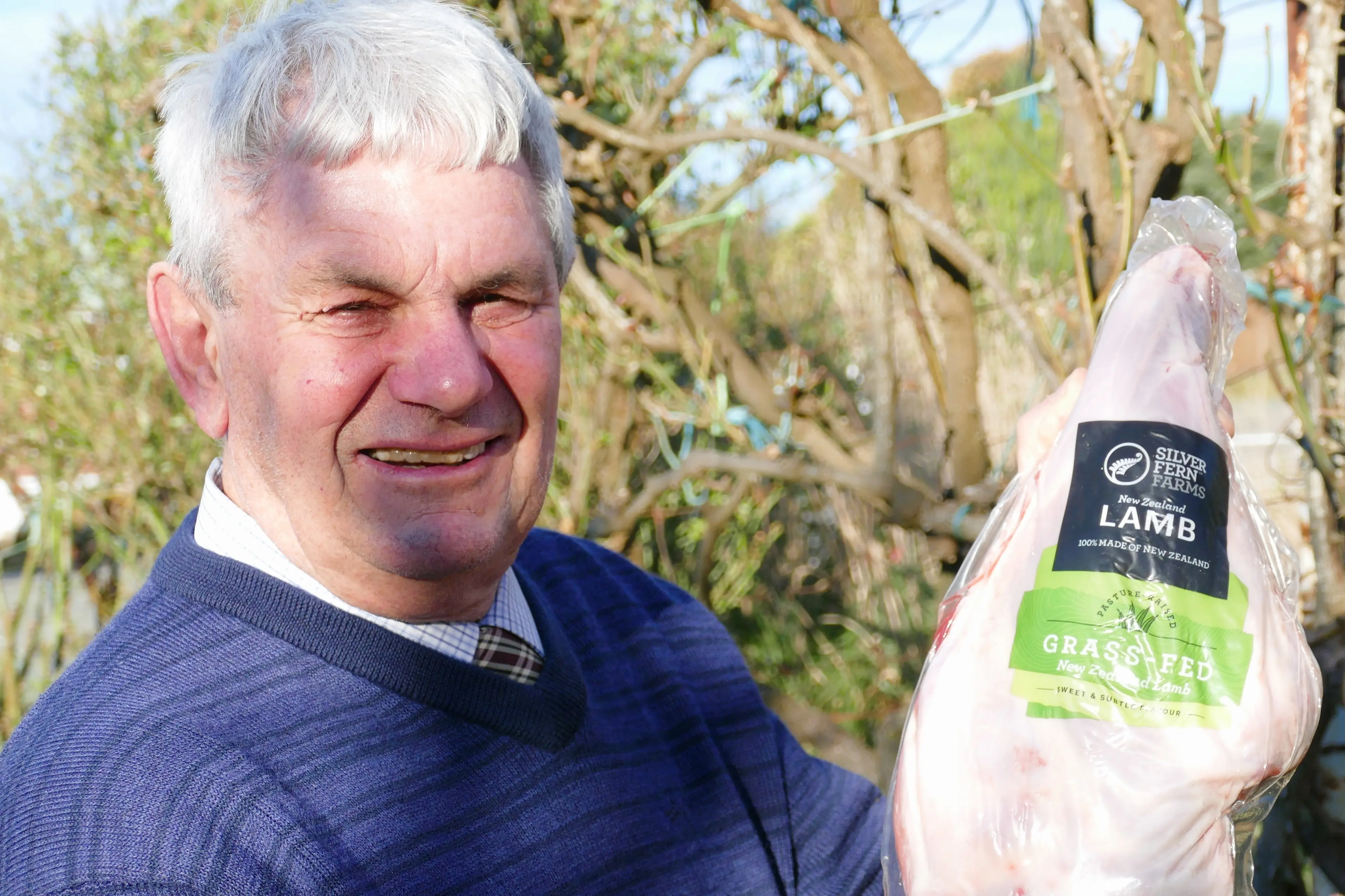 Teacher and enthusiastic local gardener John Douglas. Photo: Richard Davison
