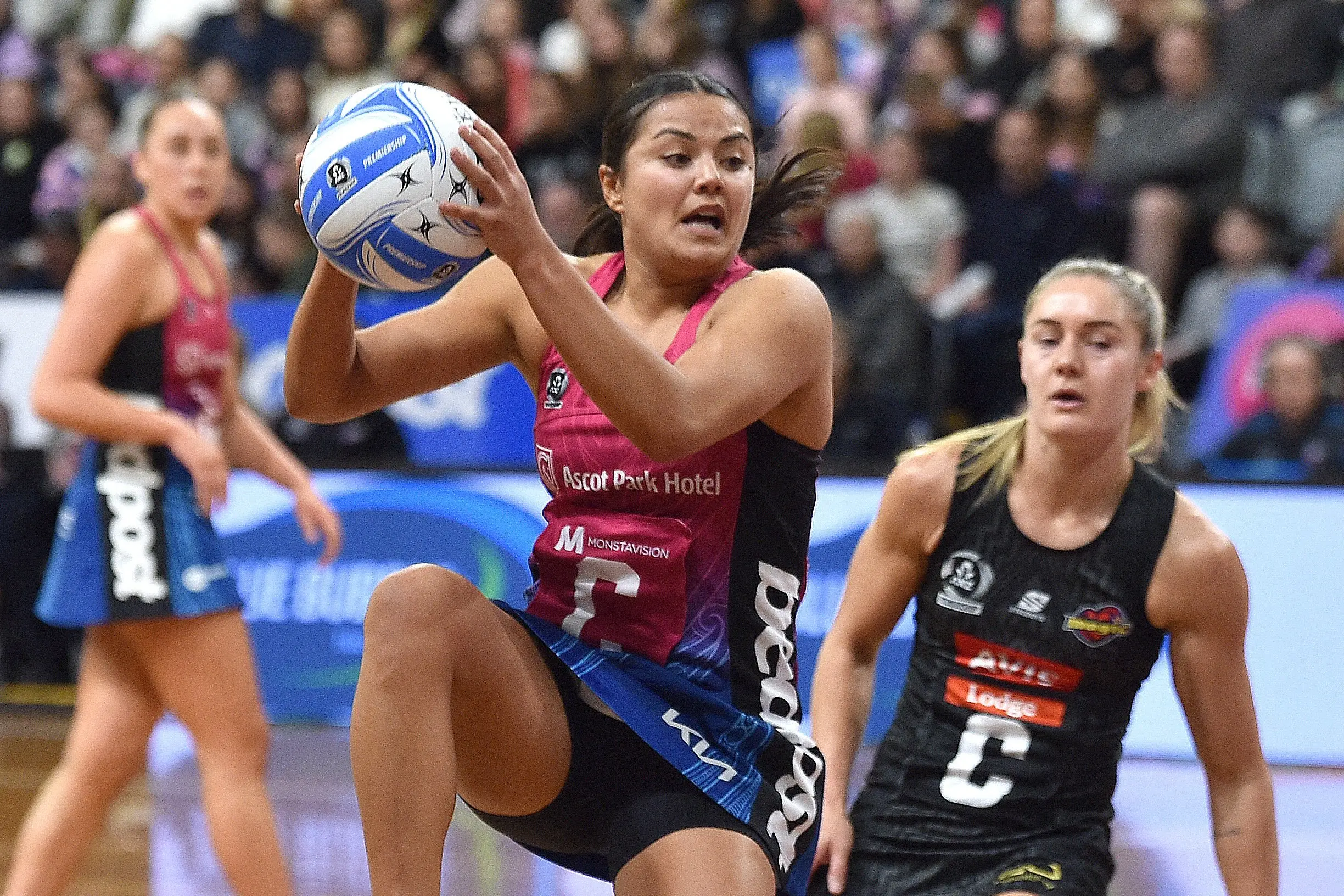 <p>Kimiora Poi in action for the Southern Steel earlier this year. Photo: Peter McIntosh </p>\\n