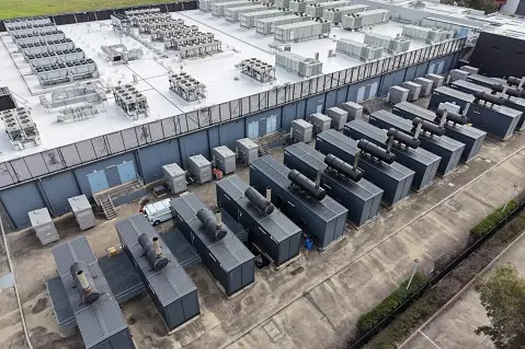 A report has pointed to a huge increase in the power consumed by data centres in Australia in the next decade. File photo: Getty