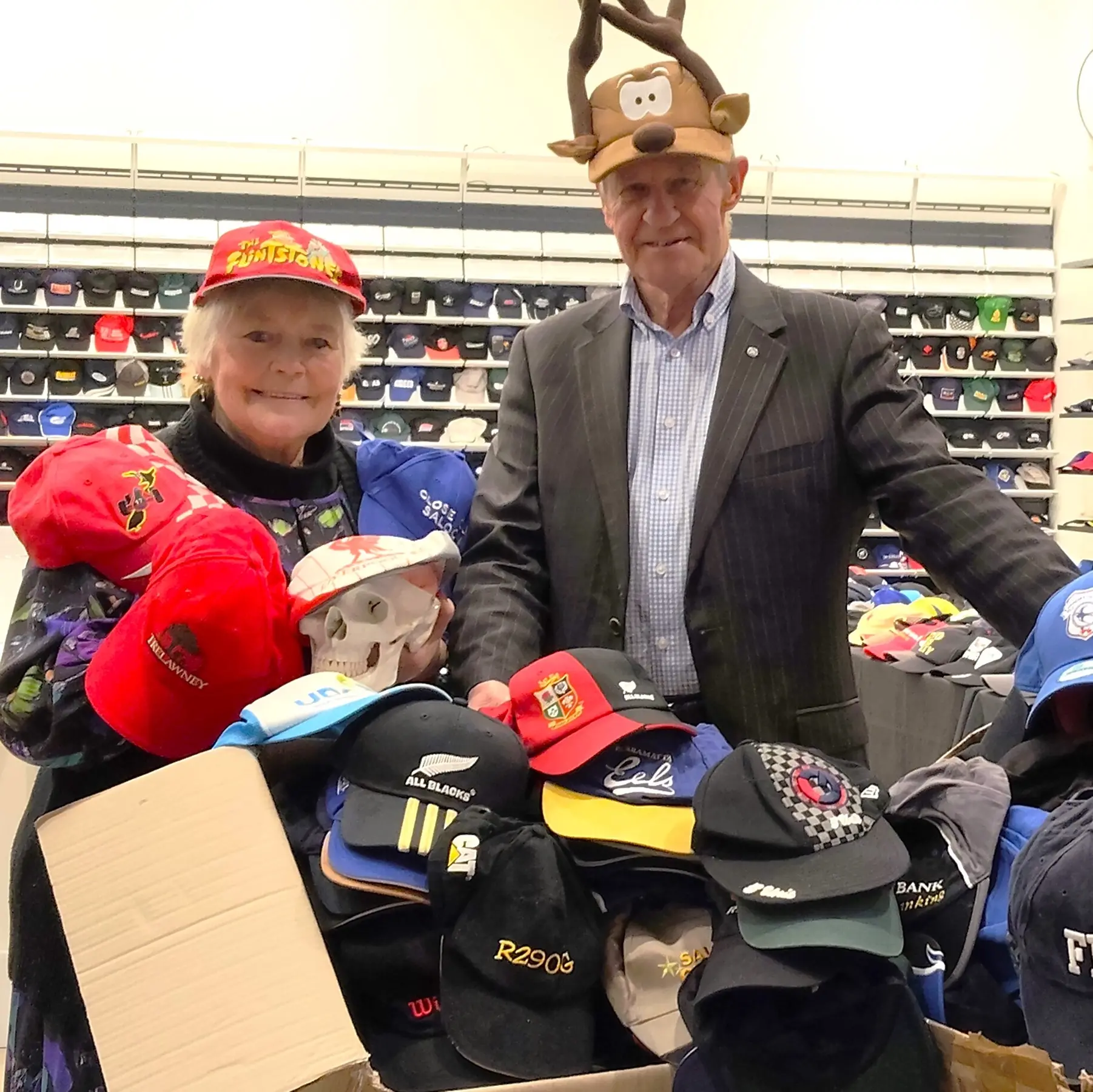 Tipping the cap for charity