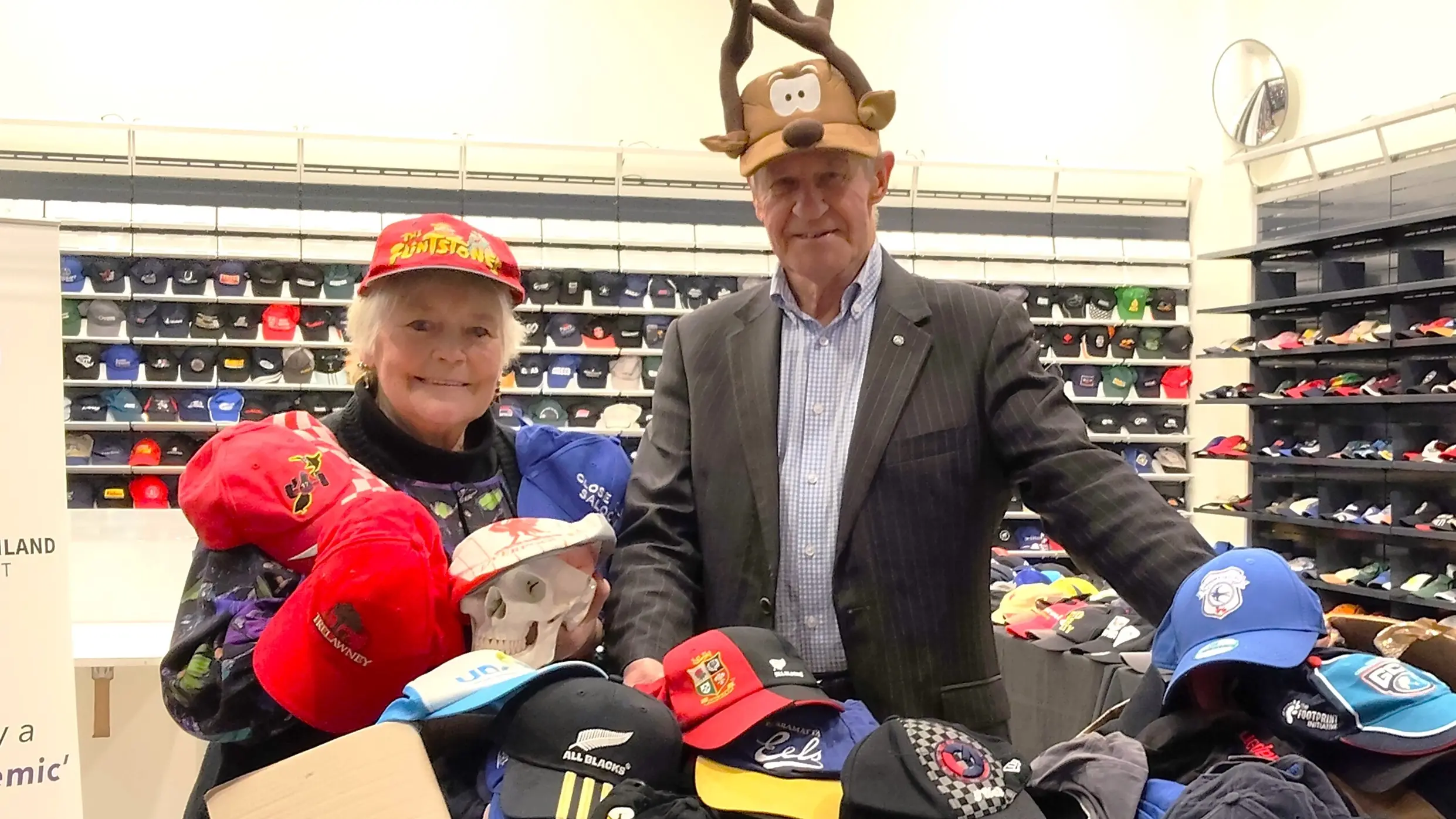 Tipping the cap for charity