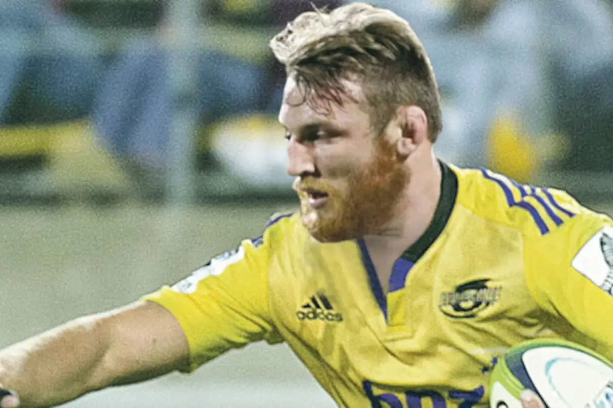 Tony Lamborn in action for the Hurricanes. Photo: NZME