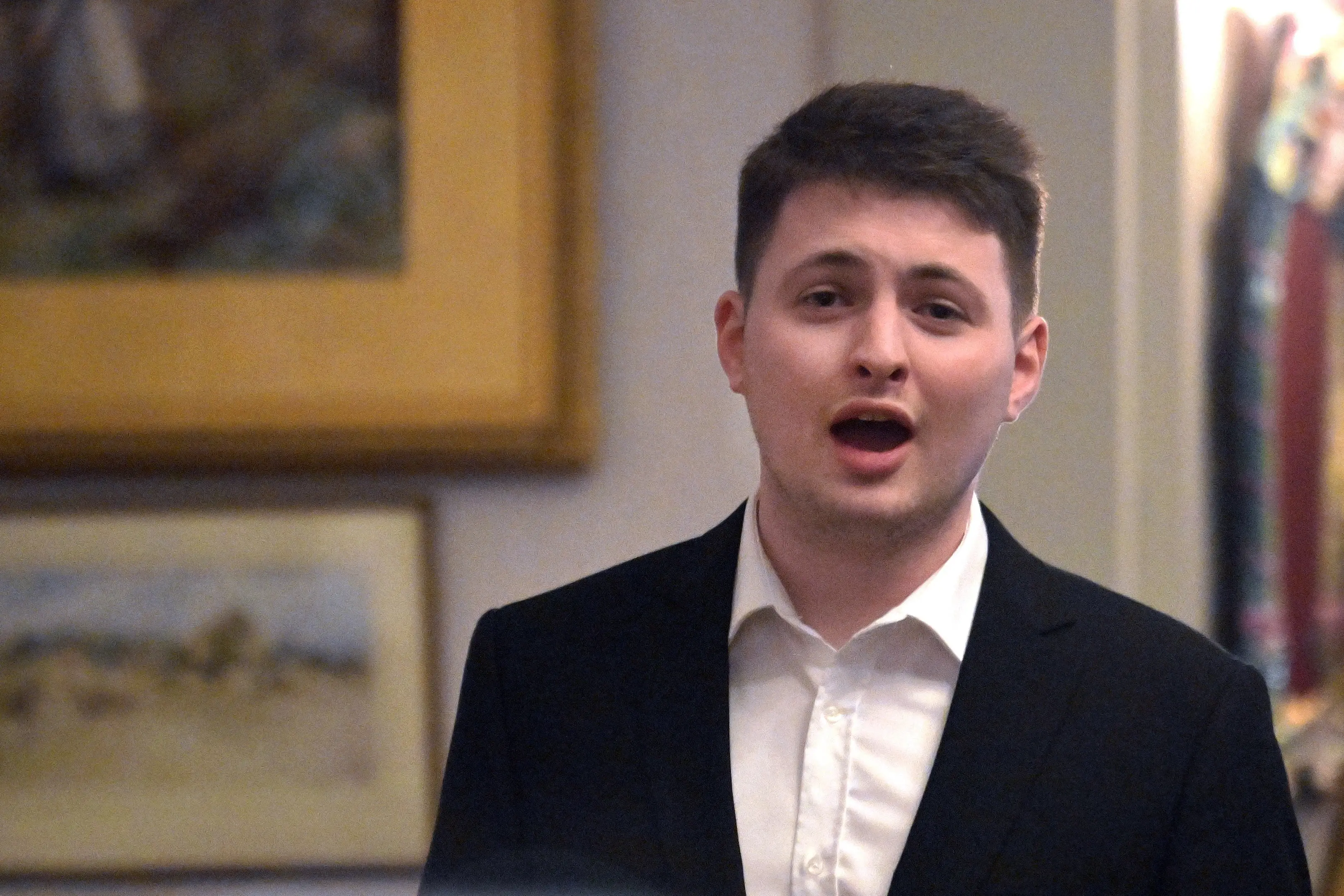 Dunedin baritone Kieran Kelly will be competing in the Senior Vocal Festival and ODT Southern Aria Contest this week. Photo: ODT Files