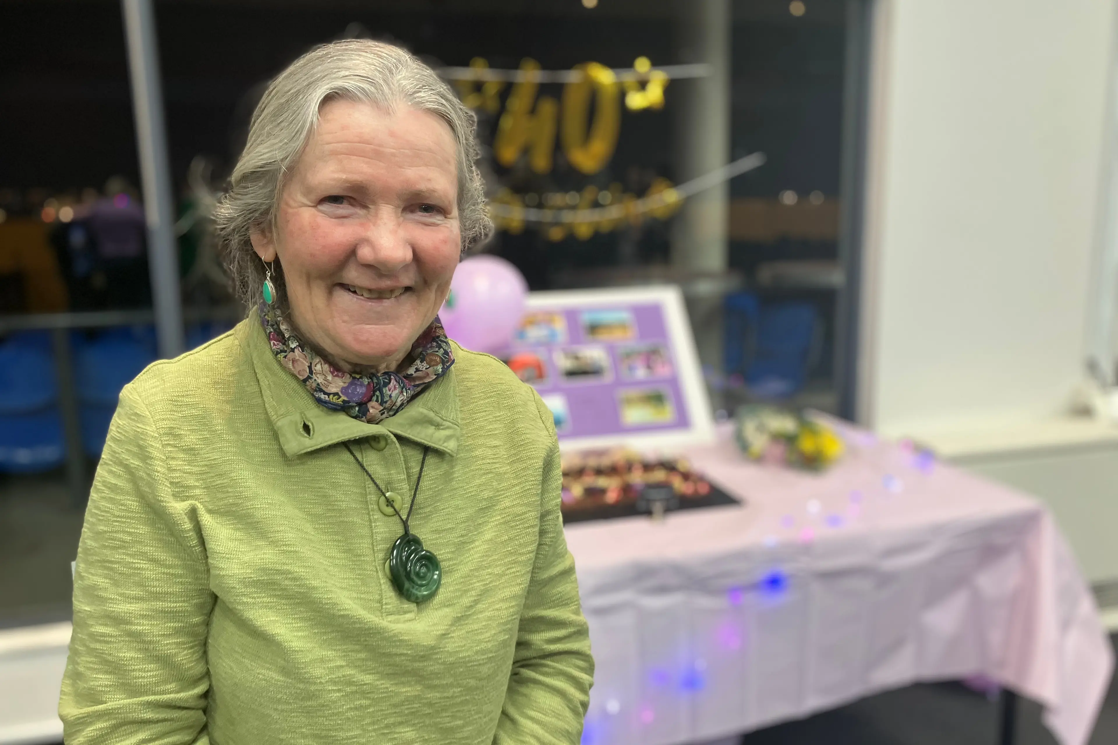 Shaping futures: Queenstown Girl Guide leader Pamela Rogers, pictured at a recent surprise party to celebrate her four decades of involvement with the movement. Photo: Tracey Roxburgh